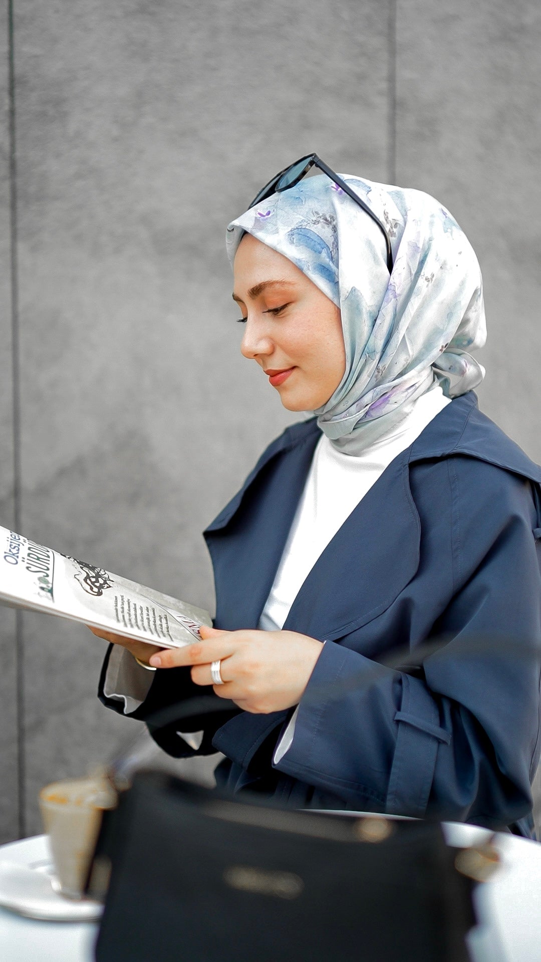 Delora Square Scarf - Mint