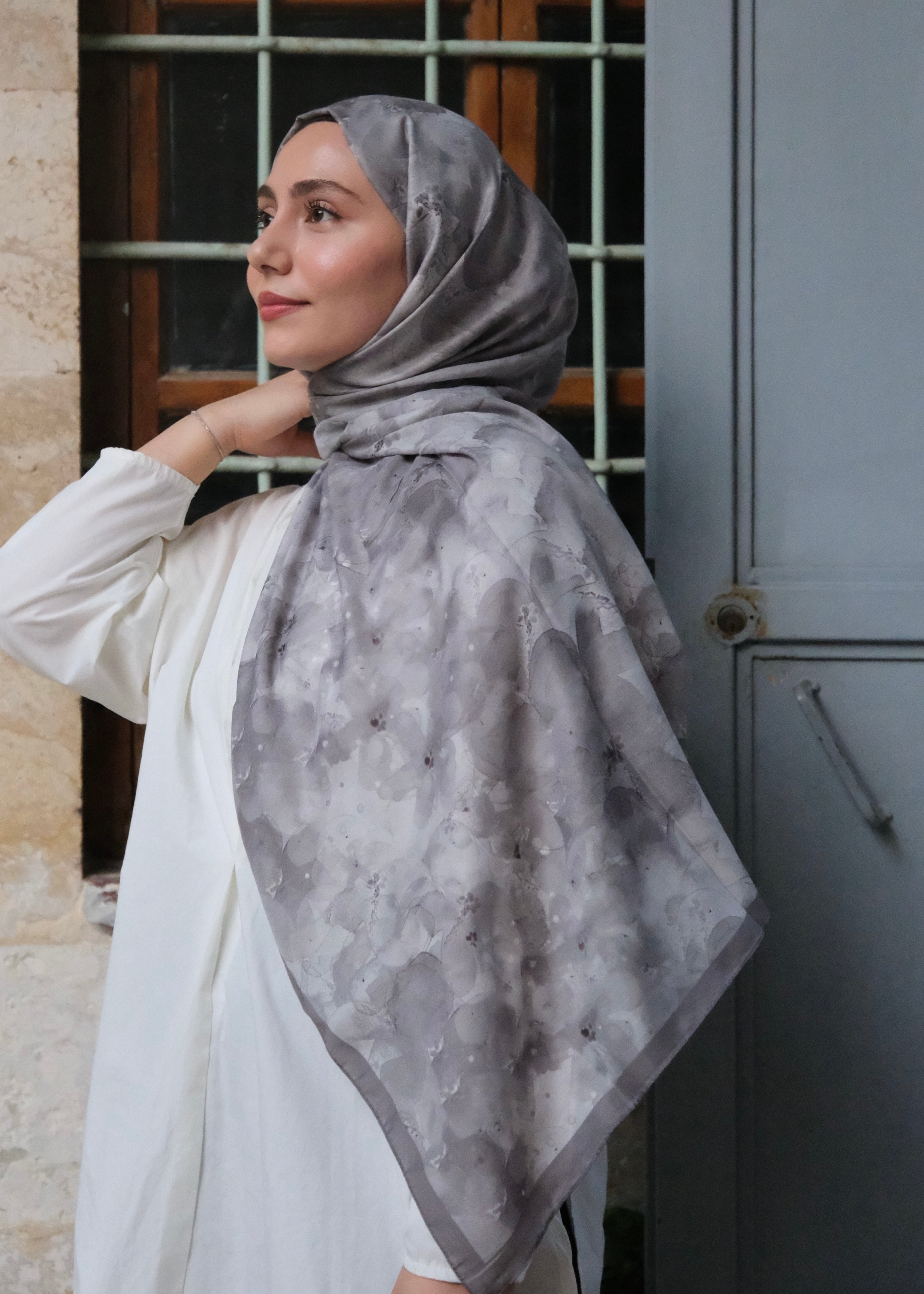 Delora Hijab - Grey