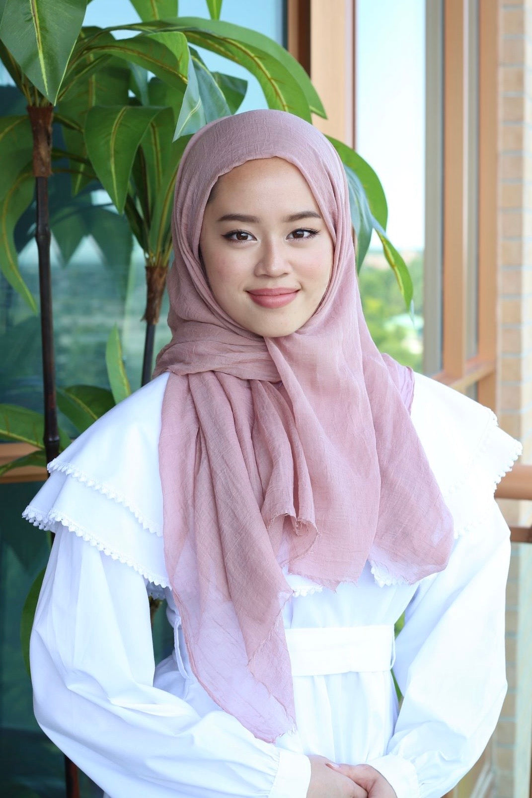 Relax Hijab - Ruby Chocolate