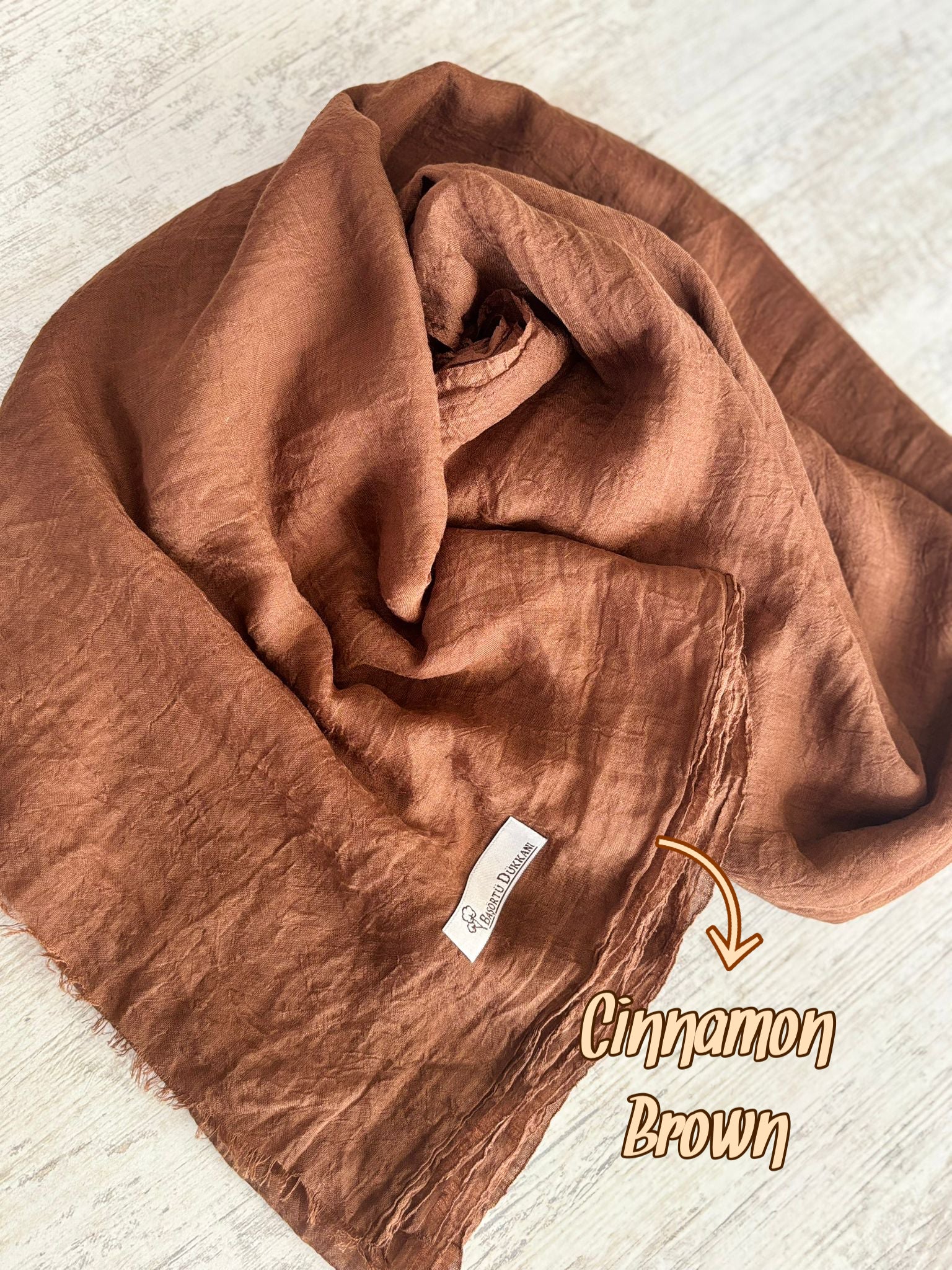 Relax Hijab - Cinnamon Brown