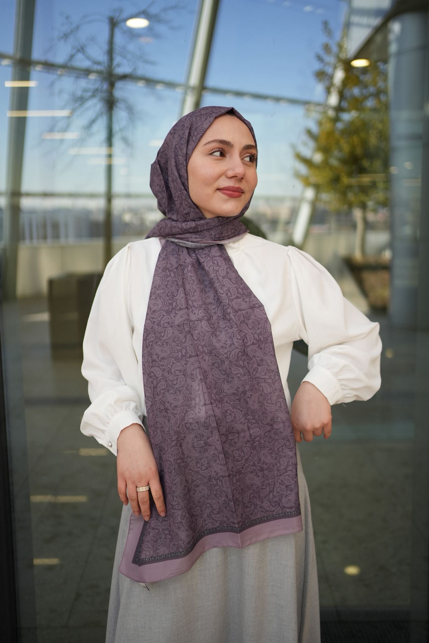 Scheherazade Hijab - Lavender