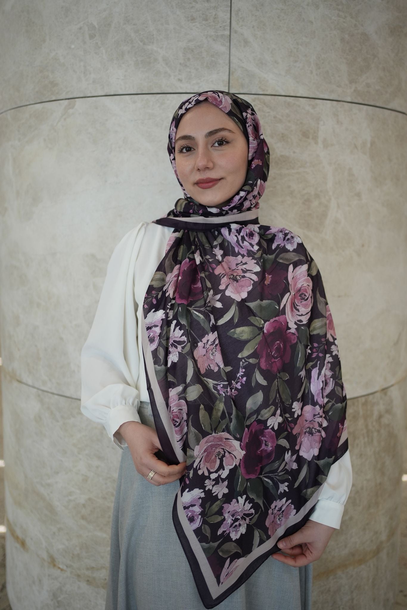 Florya Hijab - Purple