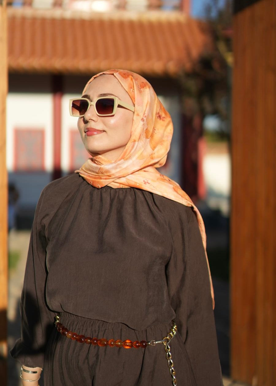 Delora Hijab - Pumpkin