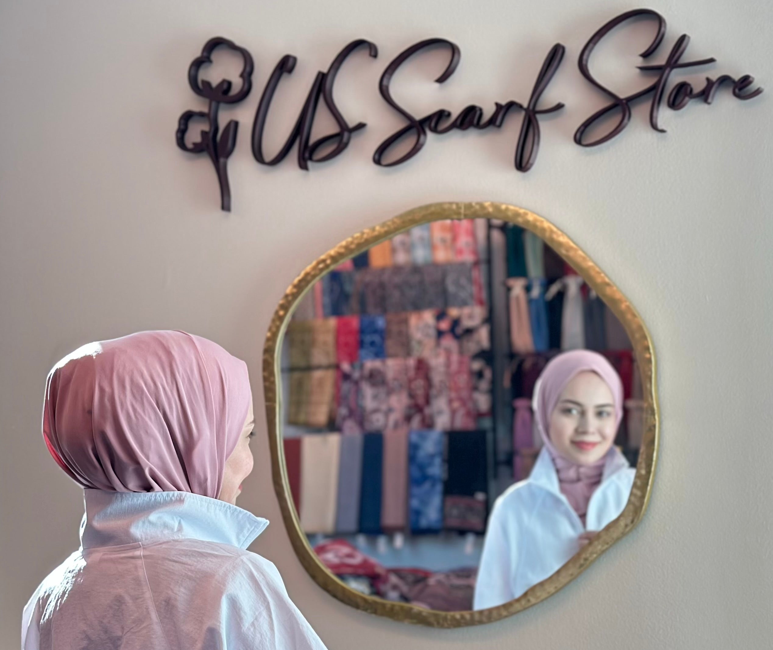 Athletic Hijab - Blush Pink