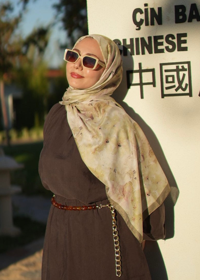 Delora Hijab - Pink Taupe