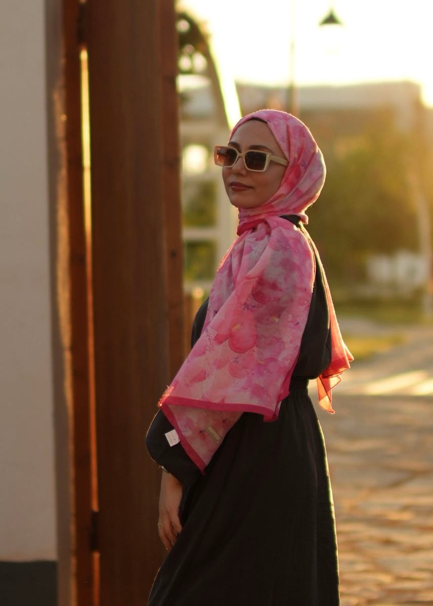 Delora Hijab - Cyclamen