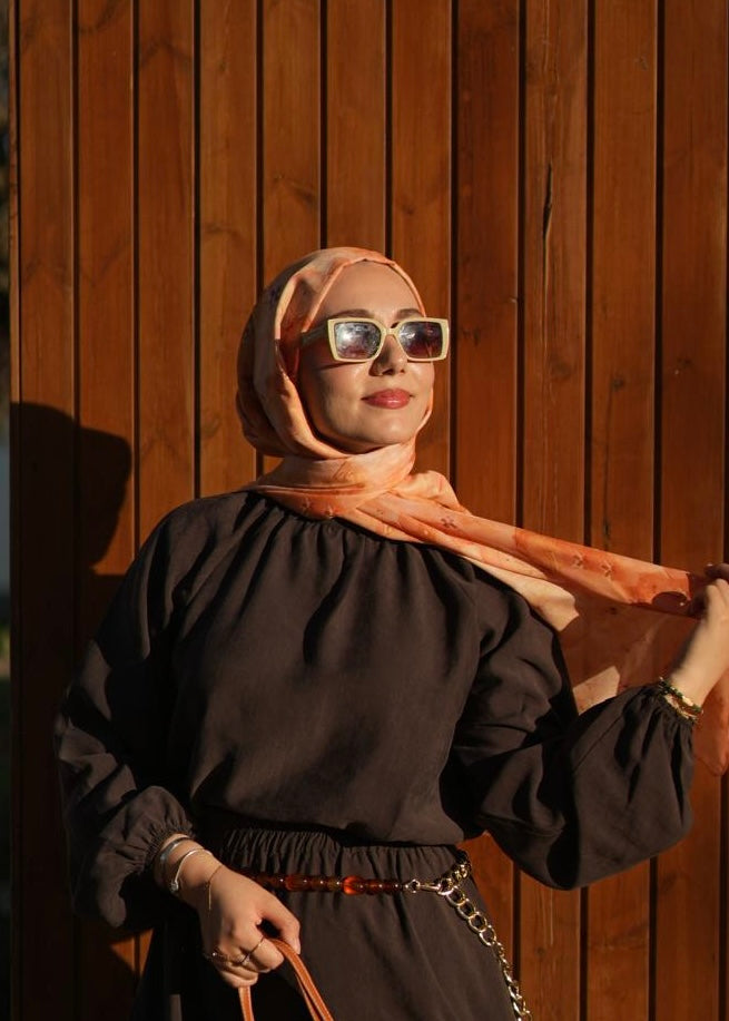 Delora Hijab - Pumpkin