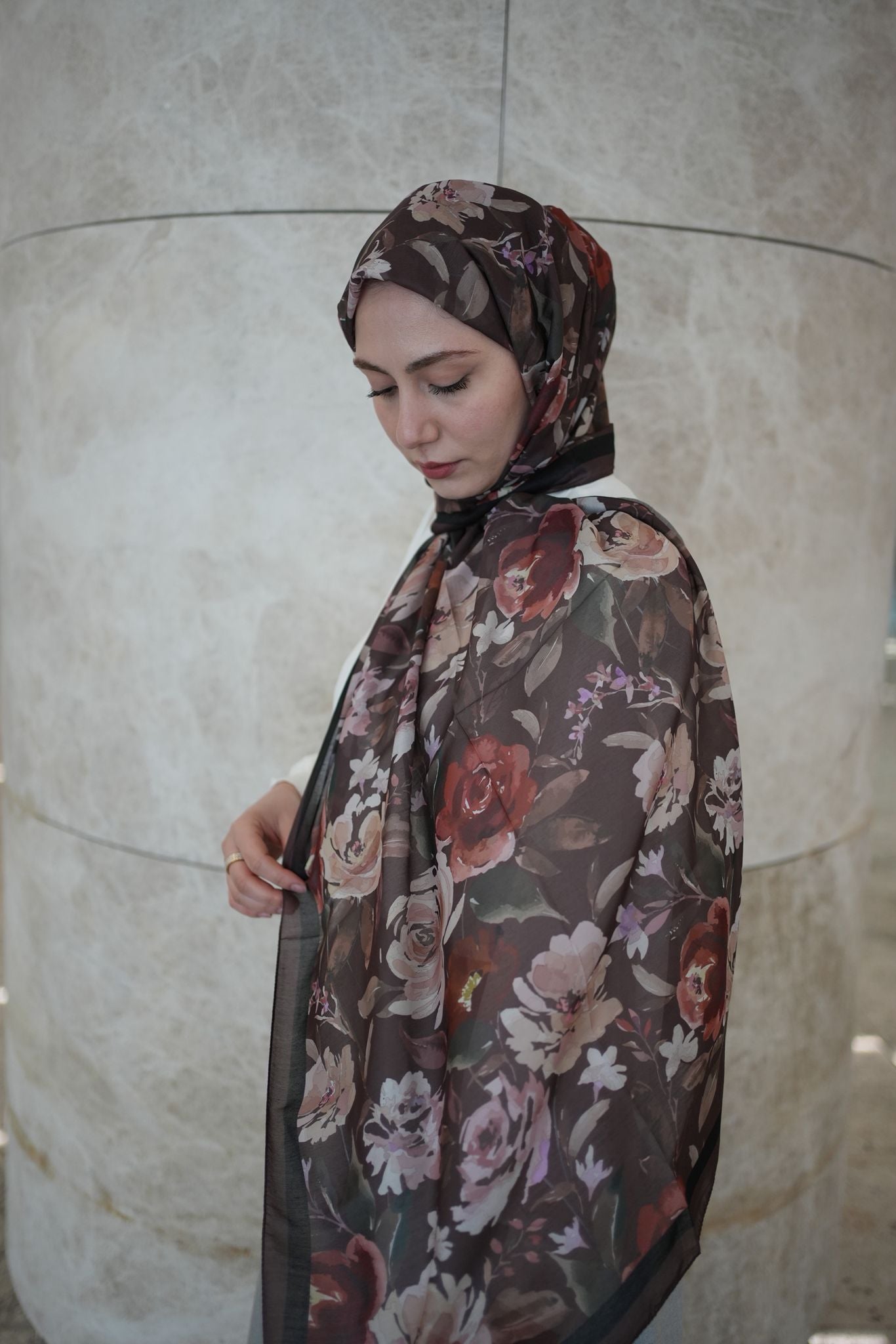 Florya Hijab - Coffee