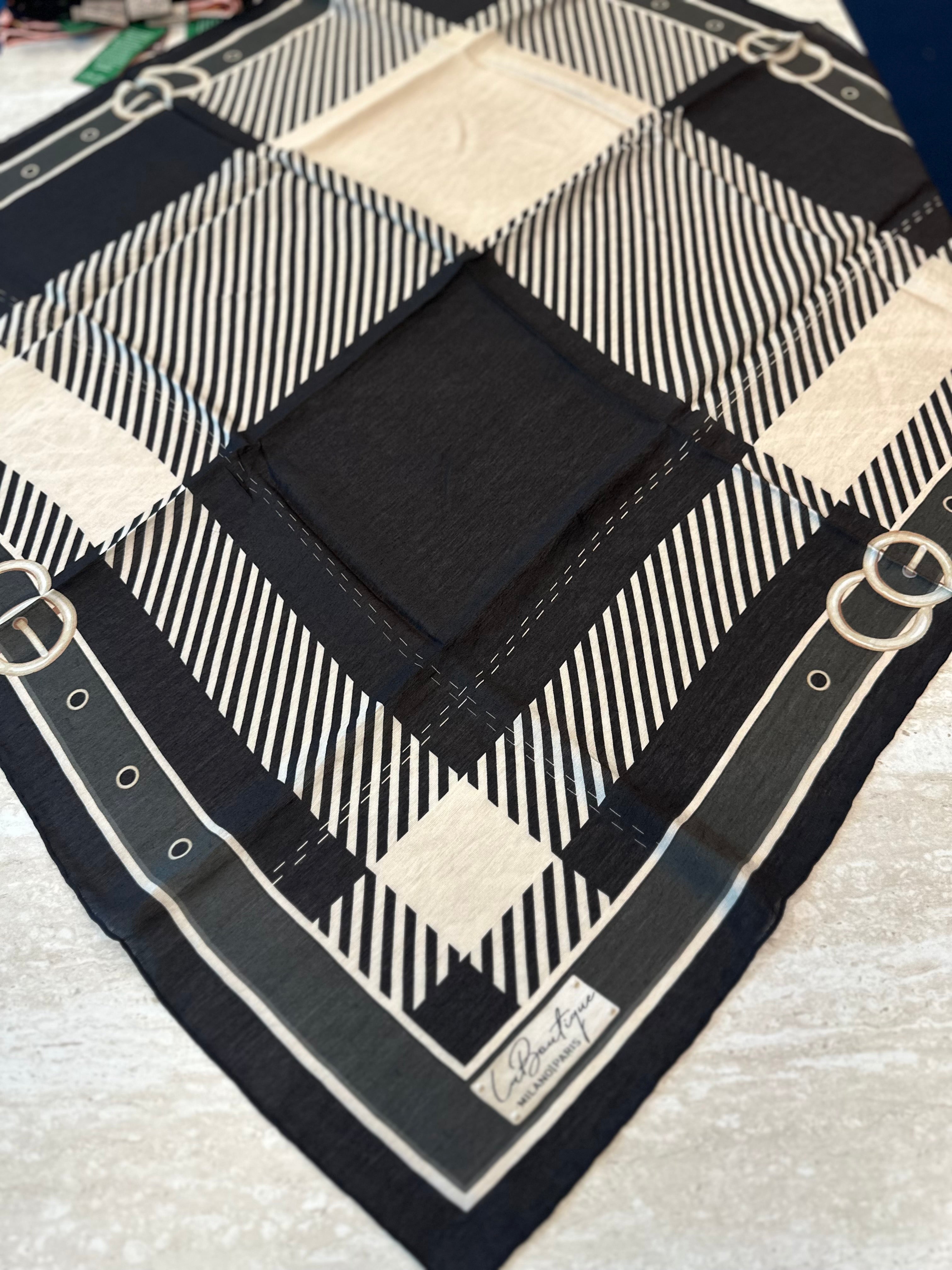 La Boutique Square Scarf - 27