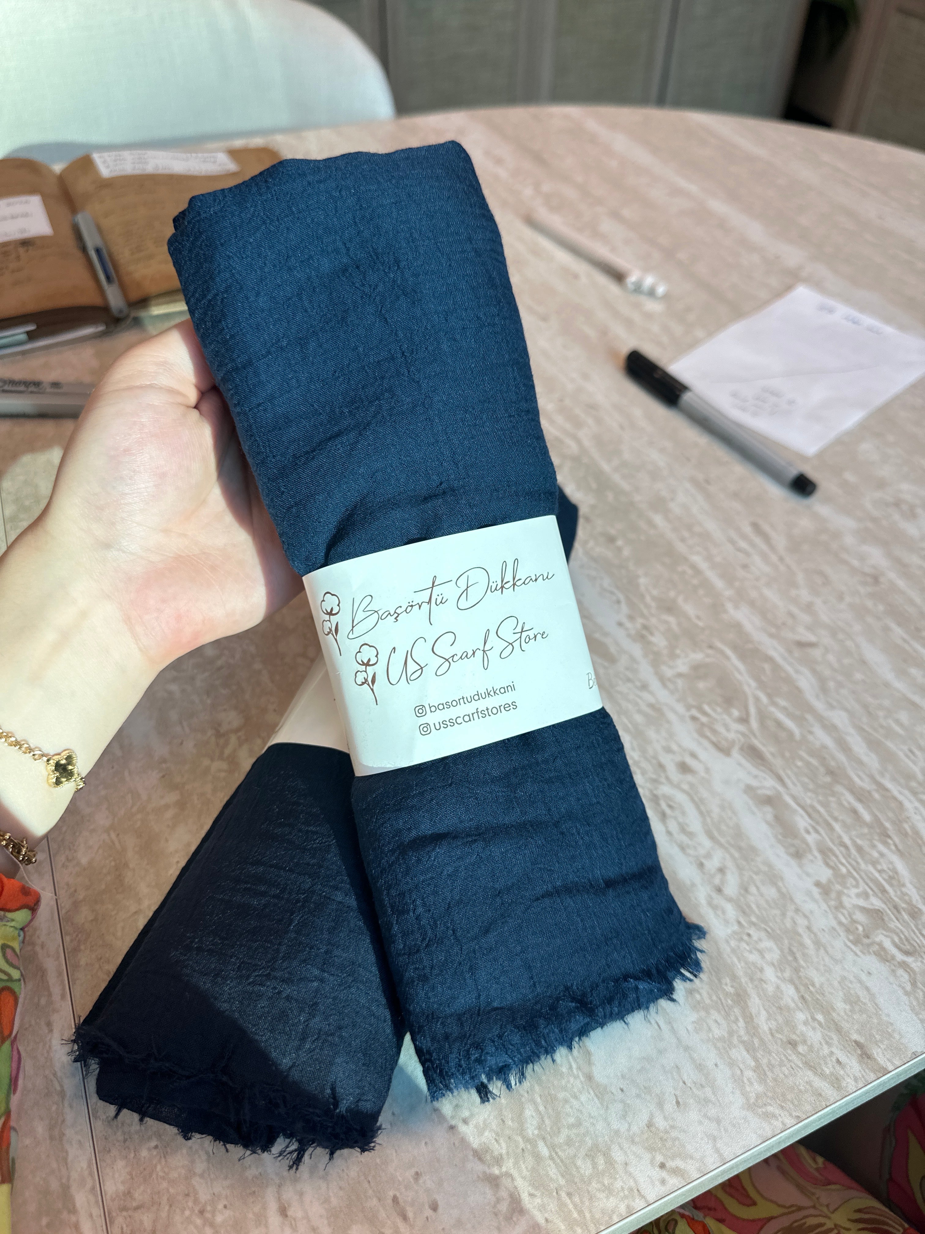 Relax Hijab - Light Navy