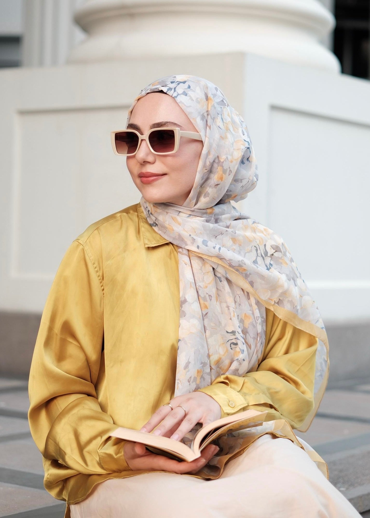 Garden Design Hijab - Sunlight