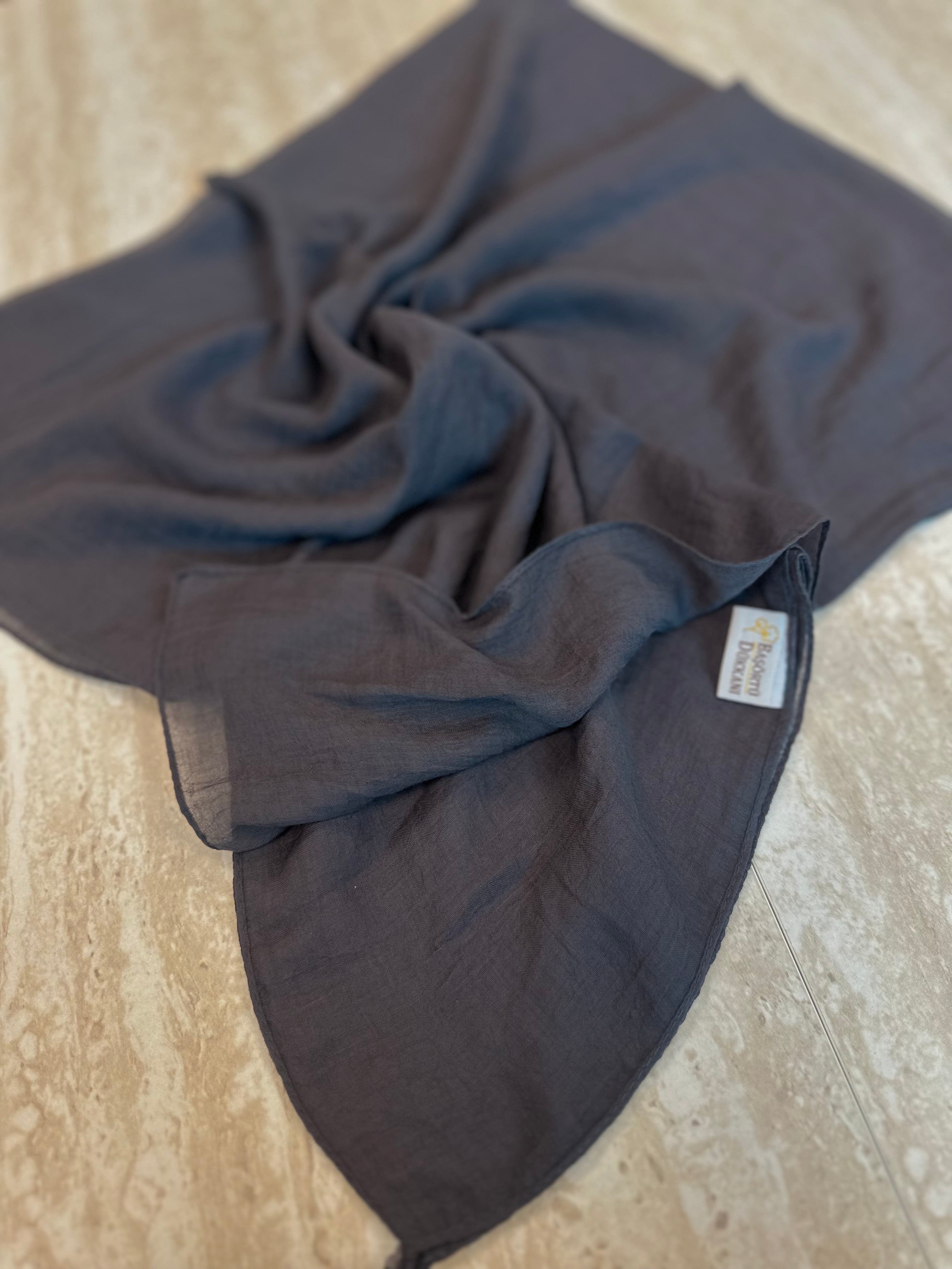 Relax Square Scarf - Dark Anracite