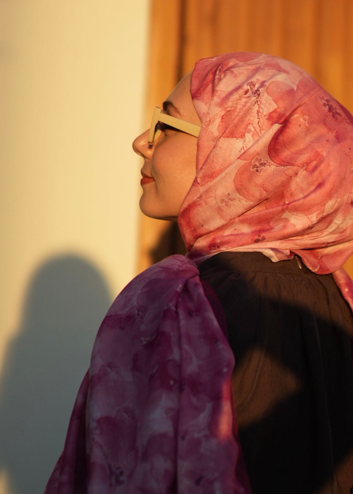 Delora Hijab - Burgundy