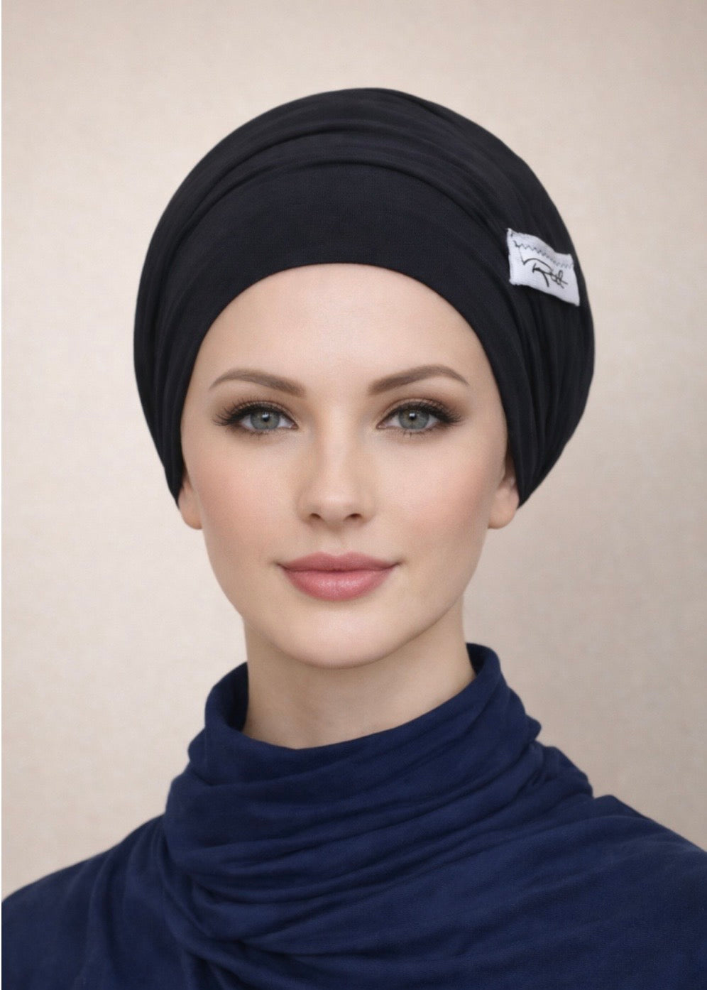 Premium Oversized Hijab Bonnet- Black