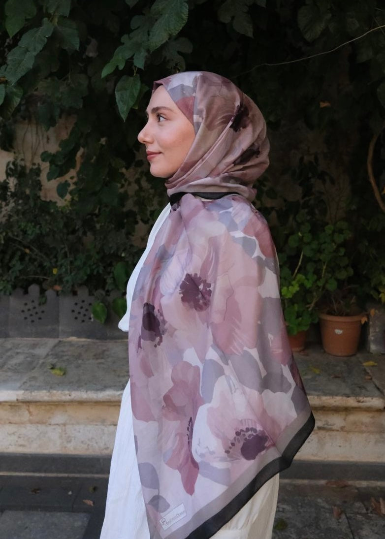 Maribel Hijab - Vintage Rose
