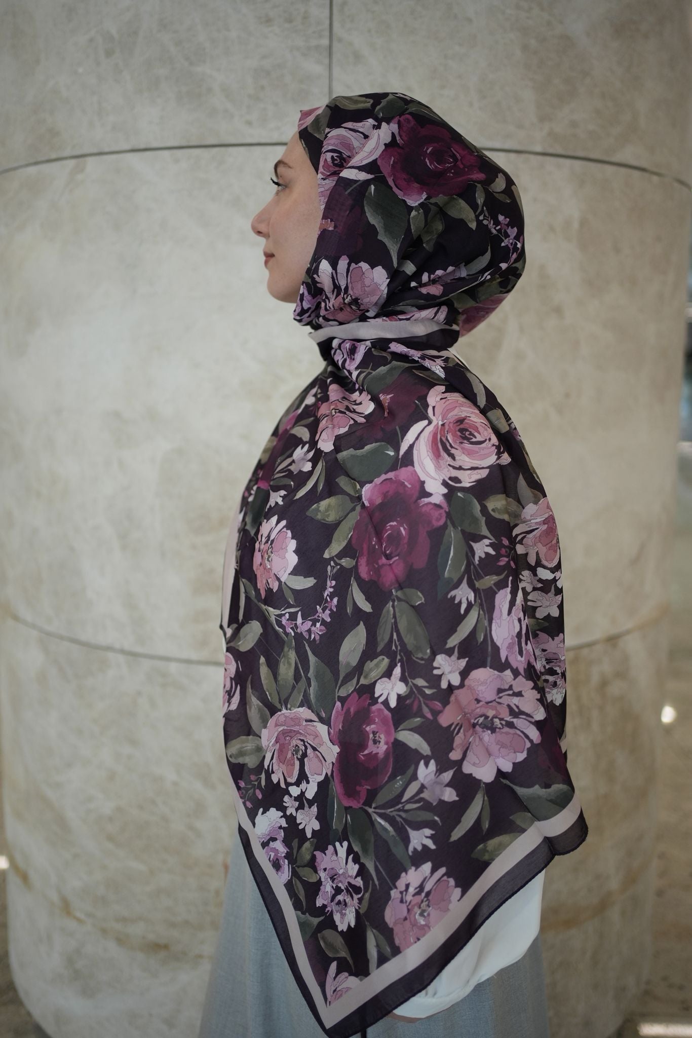Florya Hijab - Purple