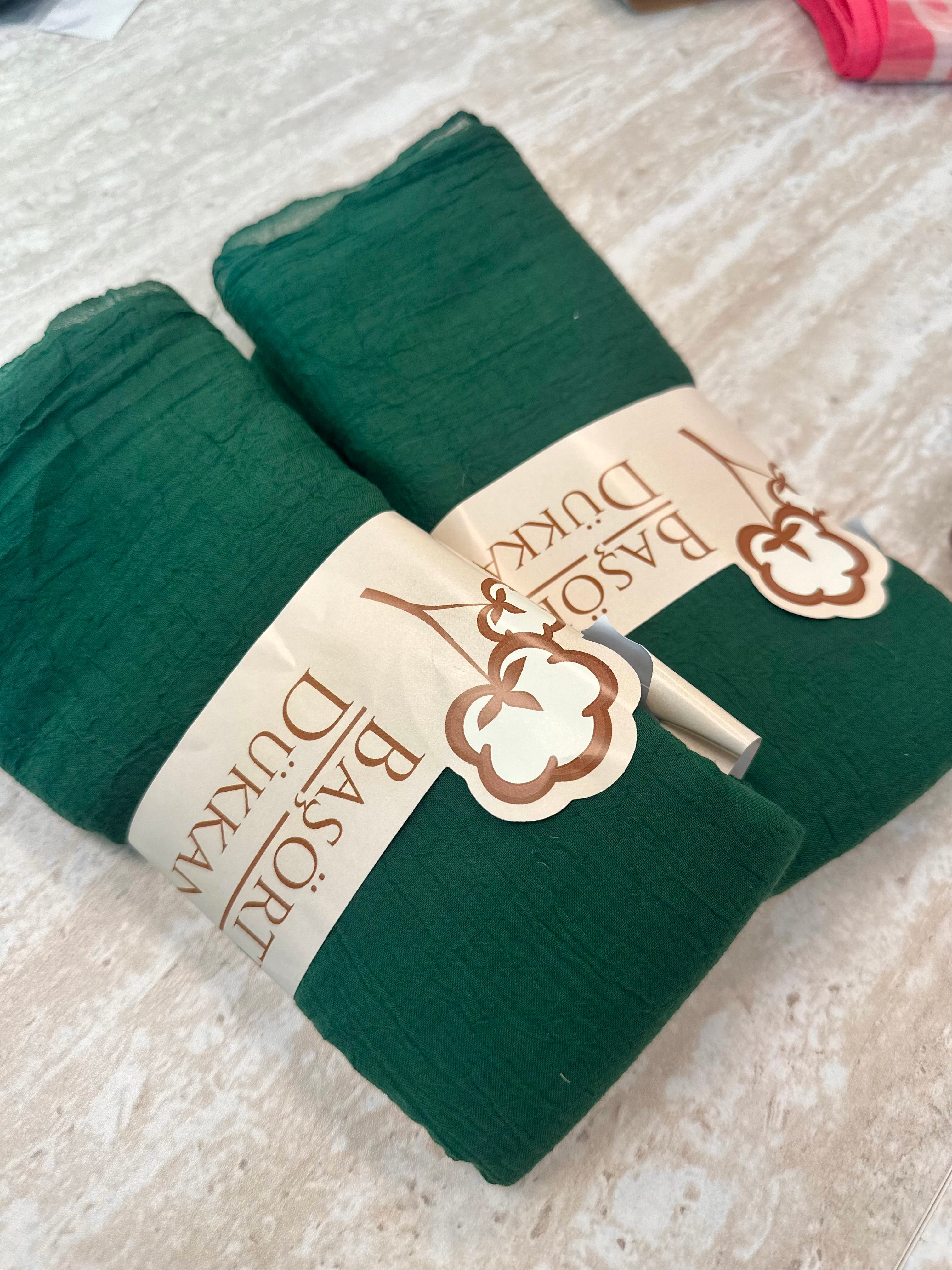 Relax Hijab - Forest Green