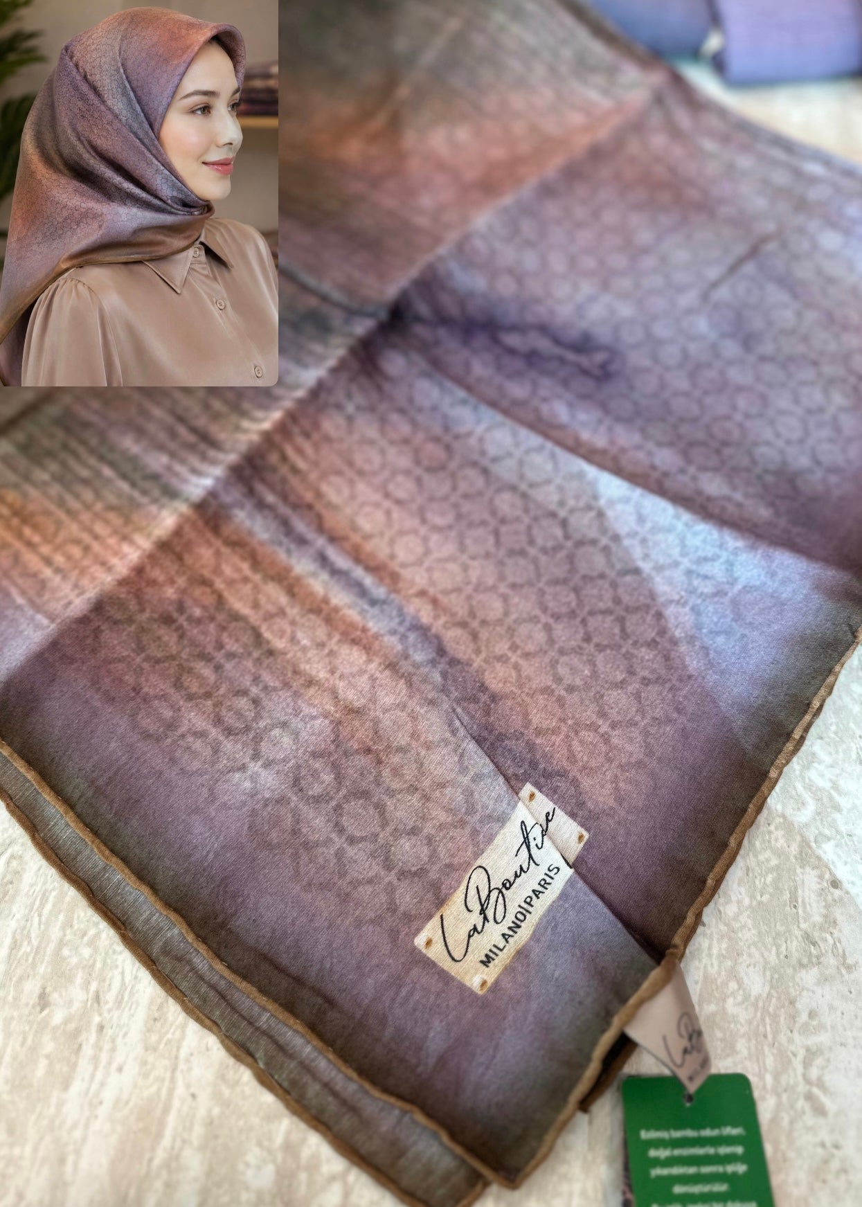 La Boutique Square Scarf - 41