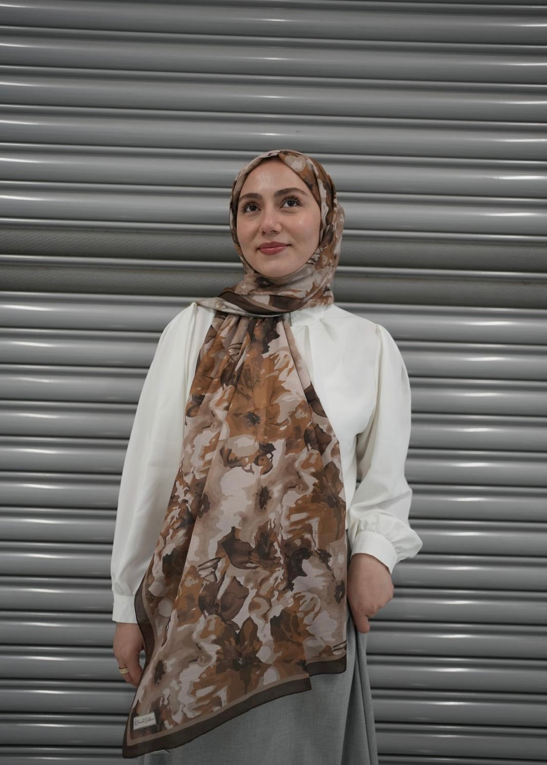Velora Hijab - Warm Brown