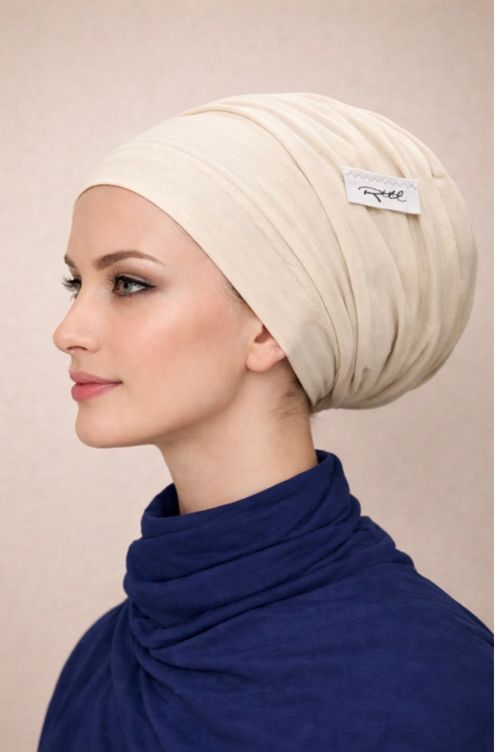 Premium Oversized Hijab Bonnet- Beige