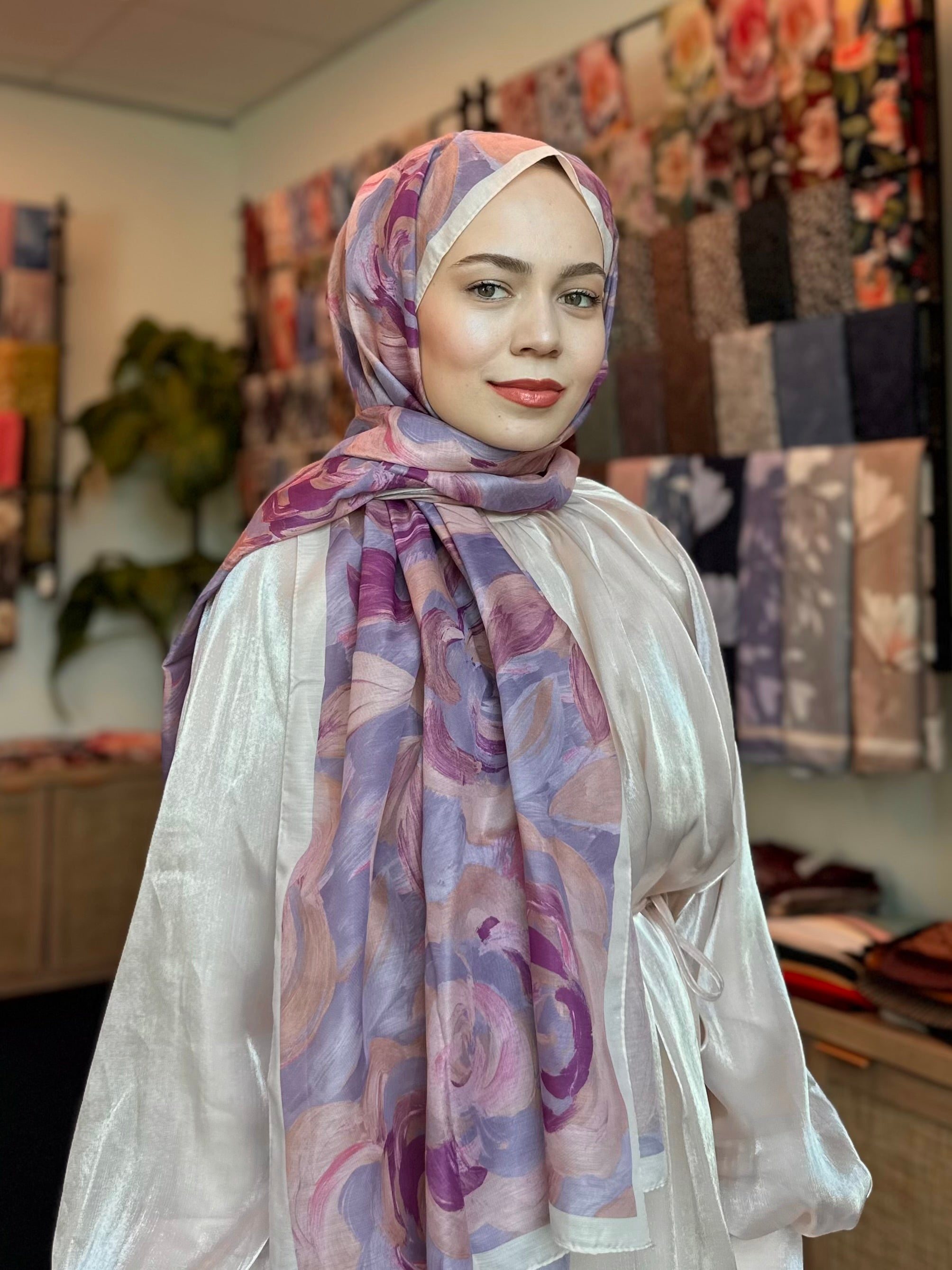 Rosara Hijab - Powder Lilac