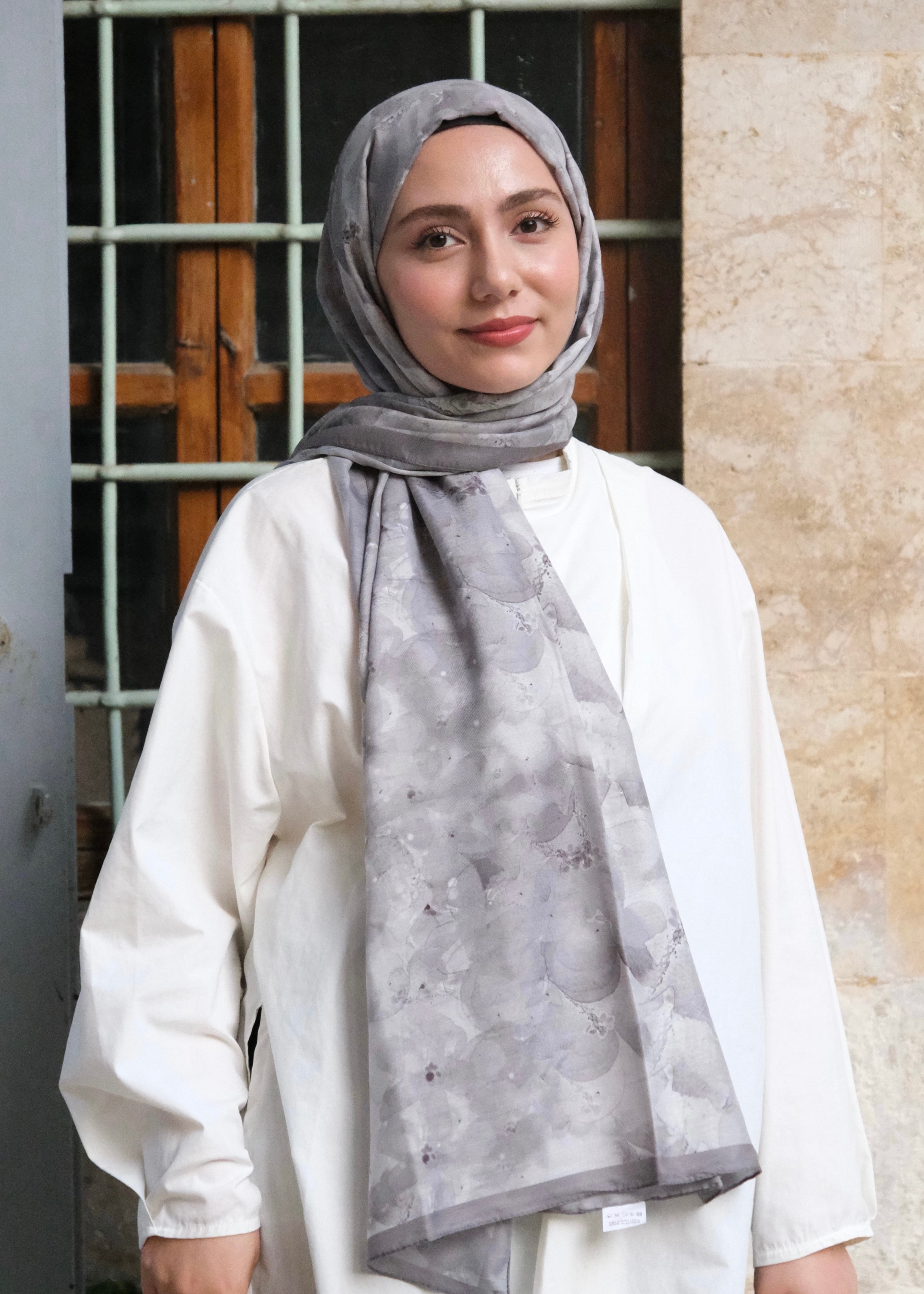 Delora Hijab - Grey