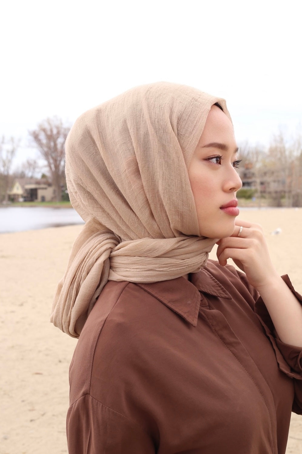 Relax Hijab - Natural Beige