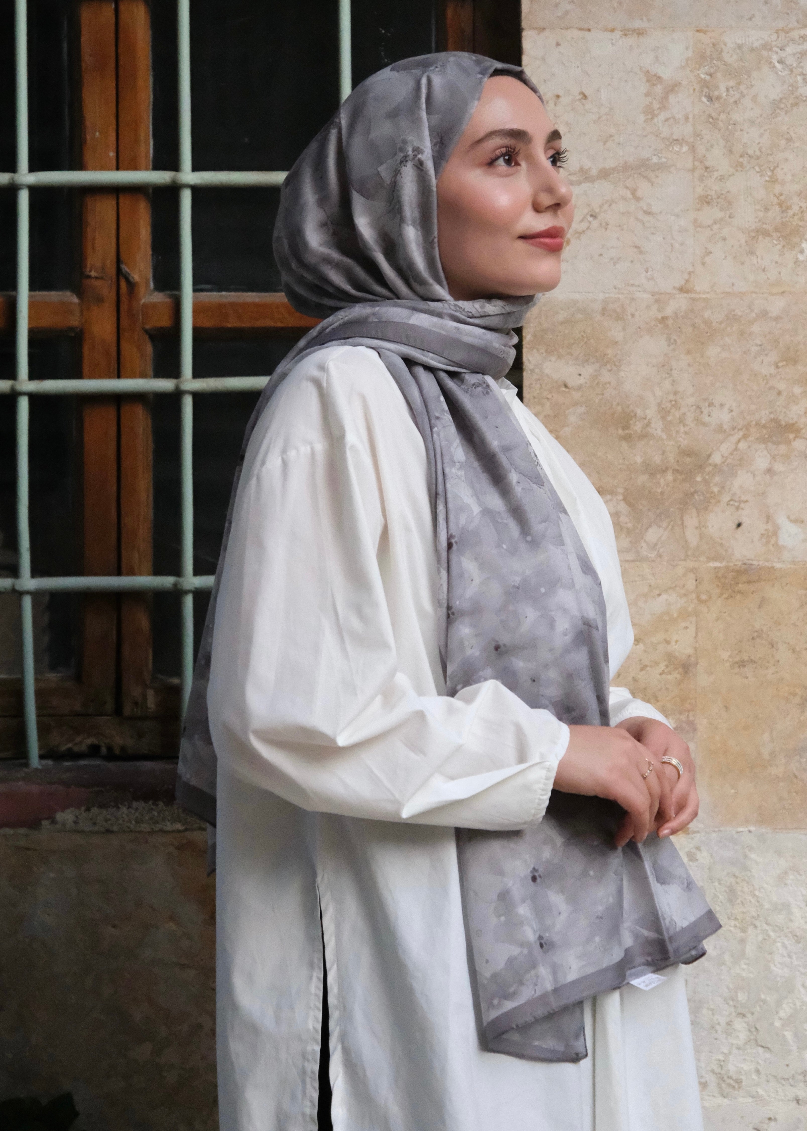 Delora Hijab - Grey