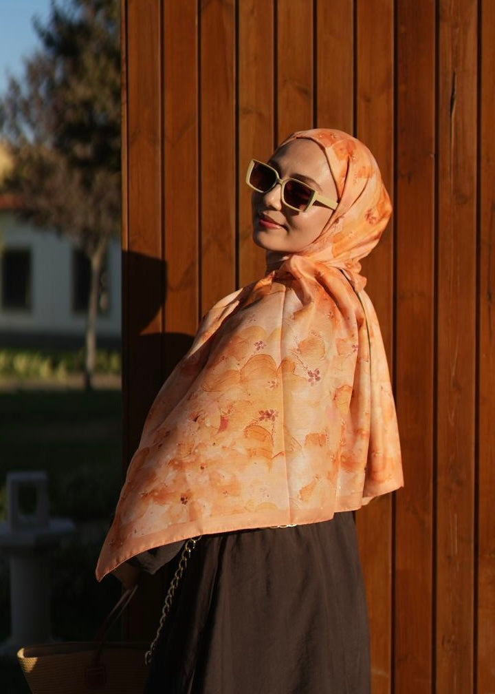 Delora Hijab - Pumpkin