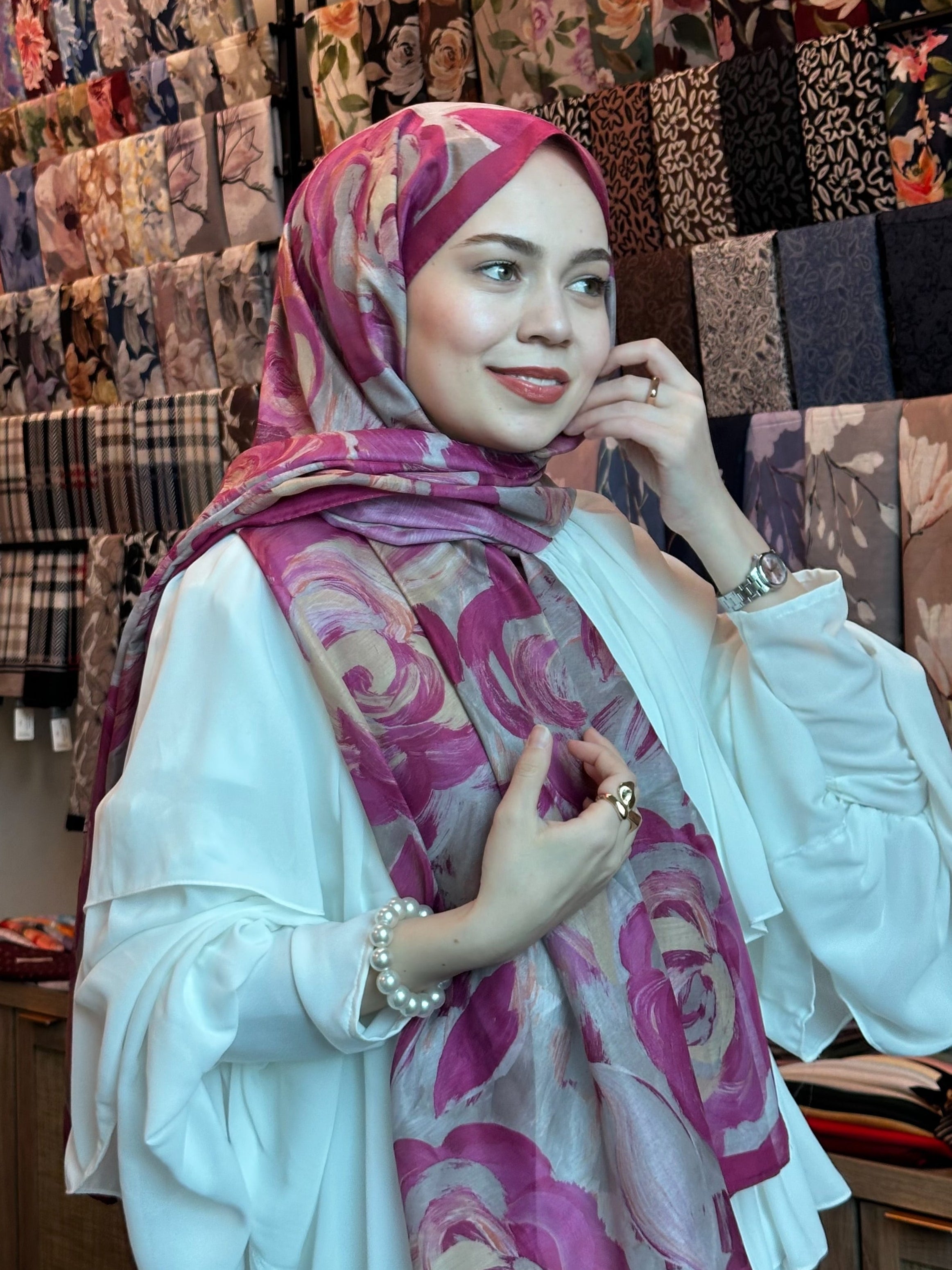 Rosara Hijab - Summer Pink