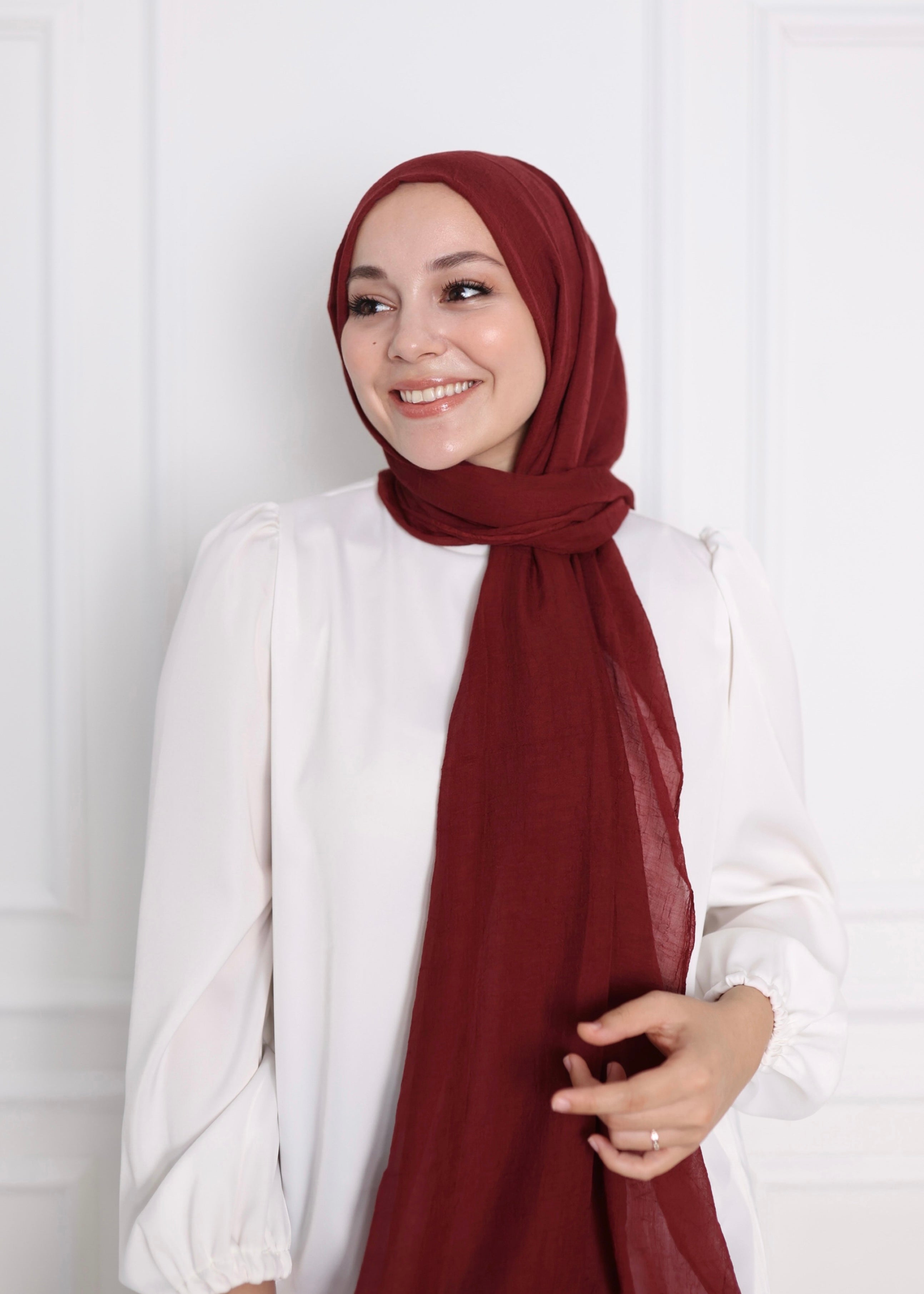 Relax Hijab - Burgundy