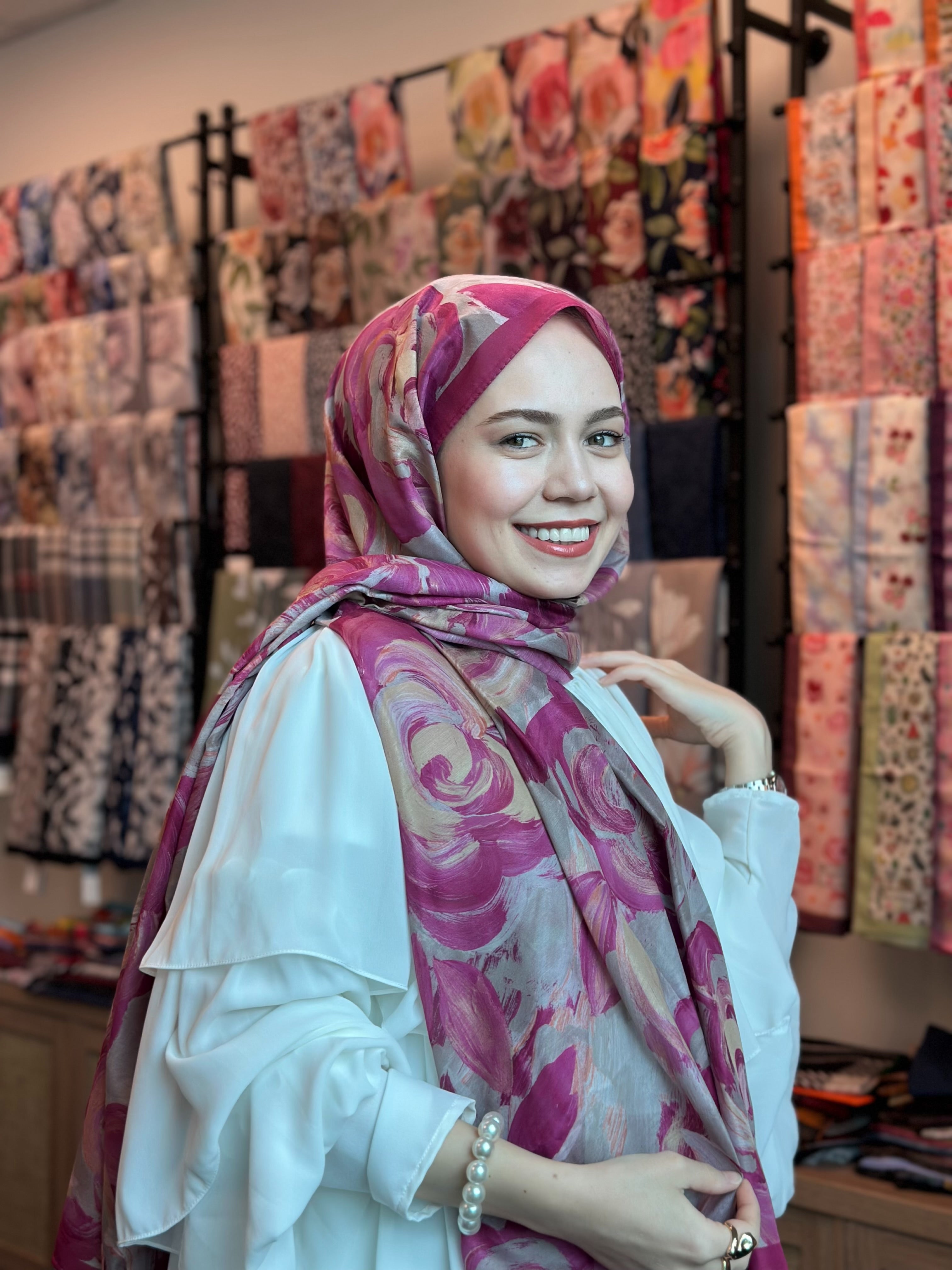 Rosara Hijab - Summer Pink