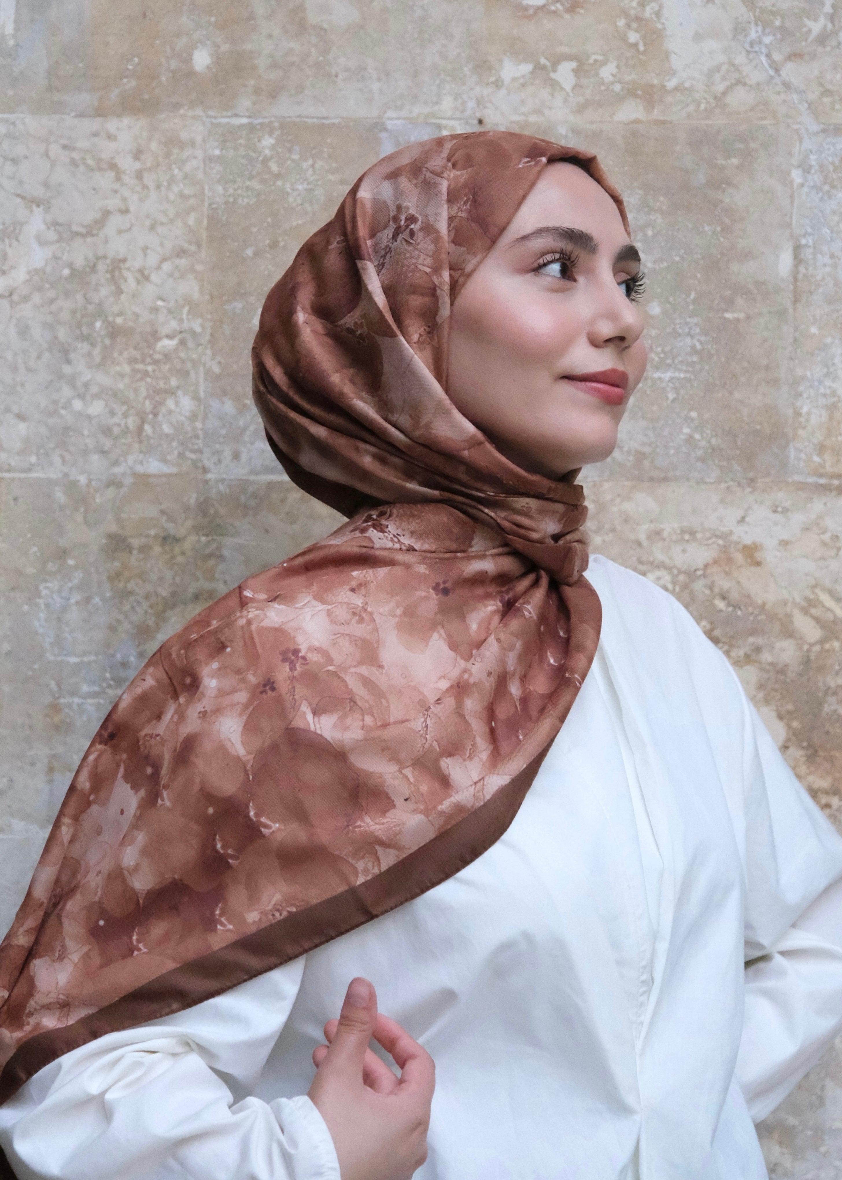 Delora Hijab - Coffee