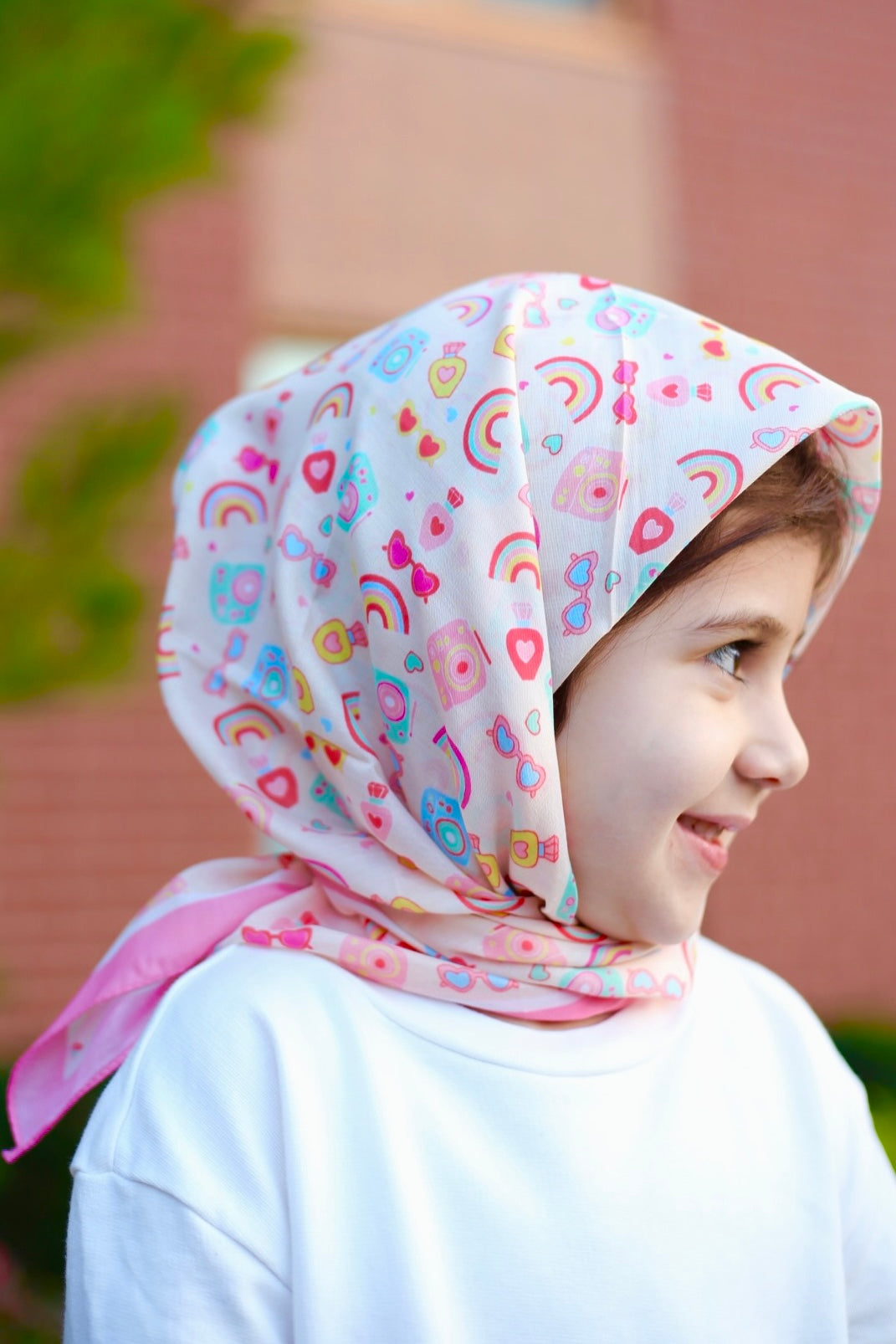 Kids Square Scarf - Instax
