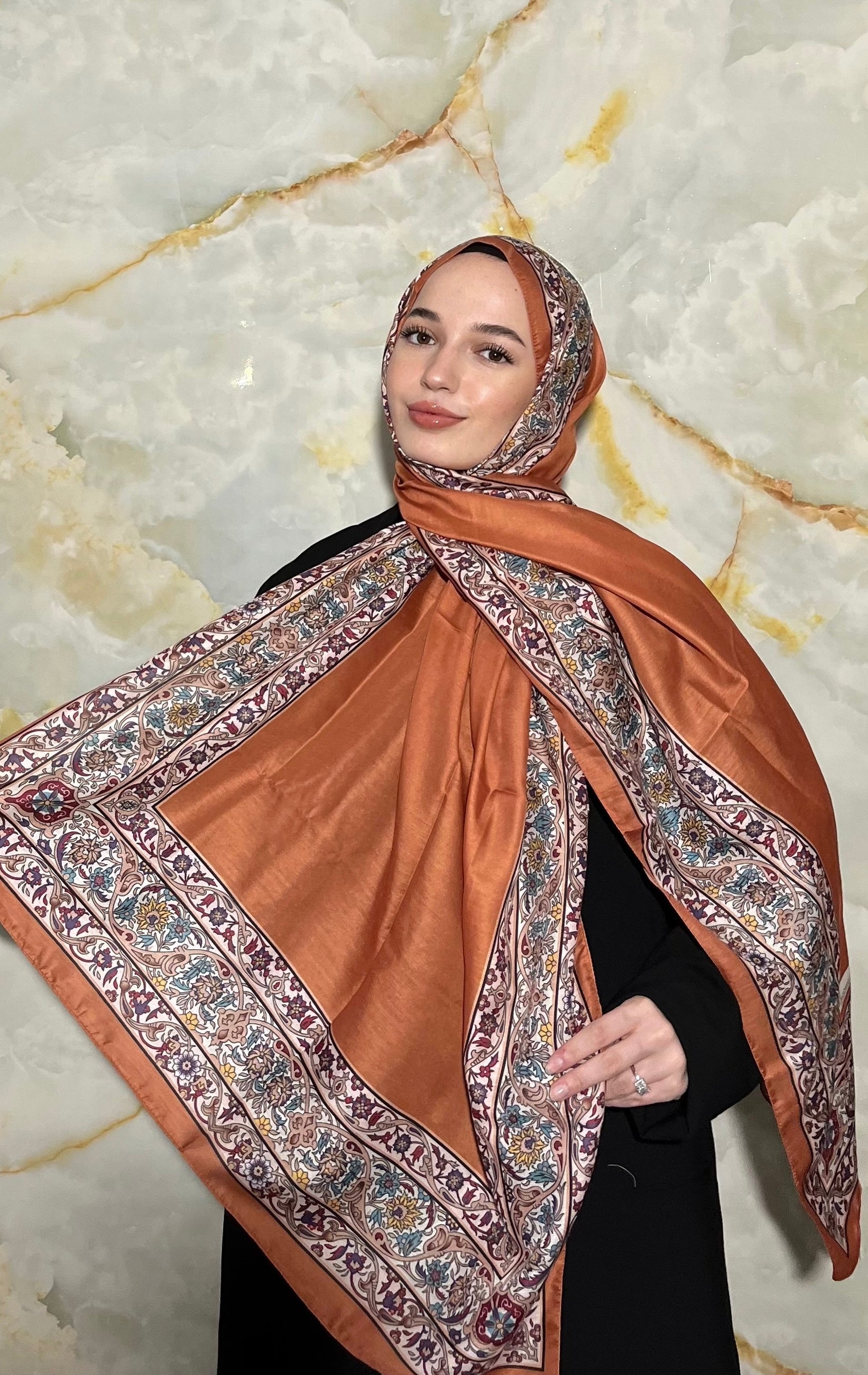 Royal Hijab - Pumpkin
