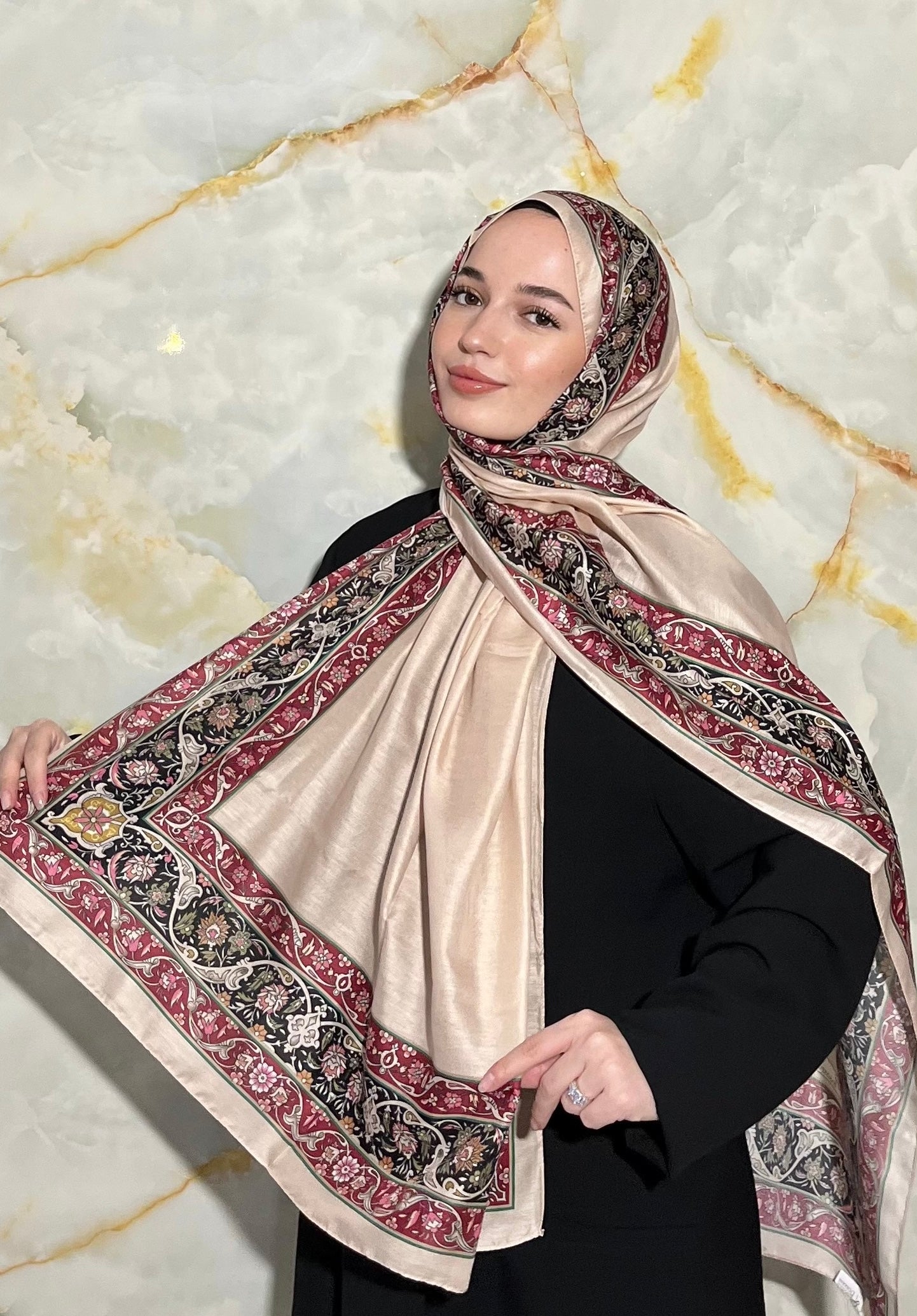 Royal Hijab - Cream