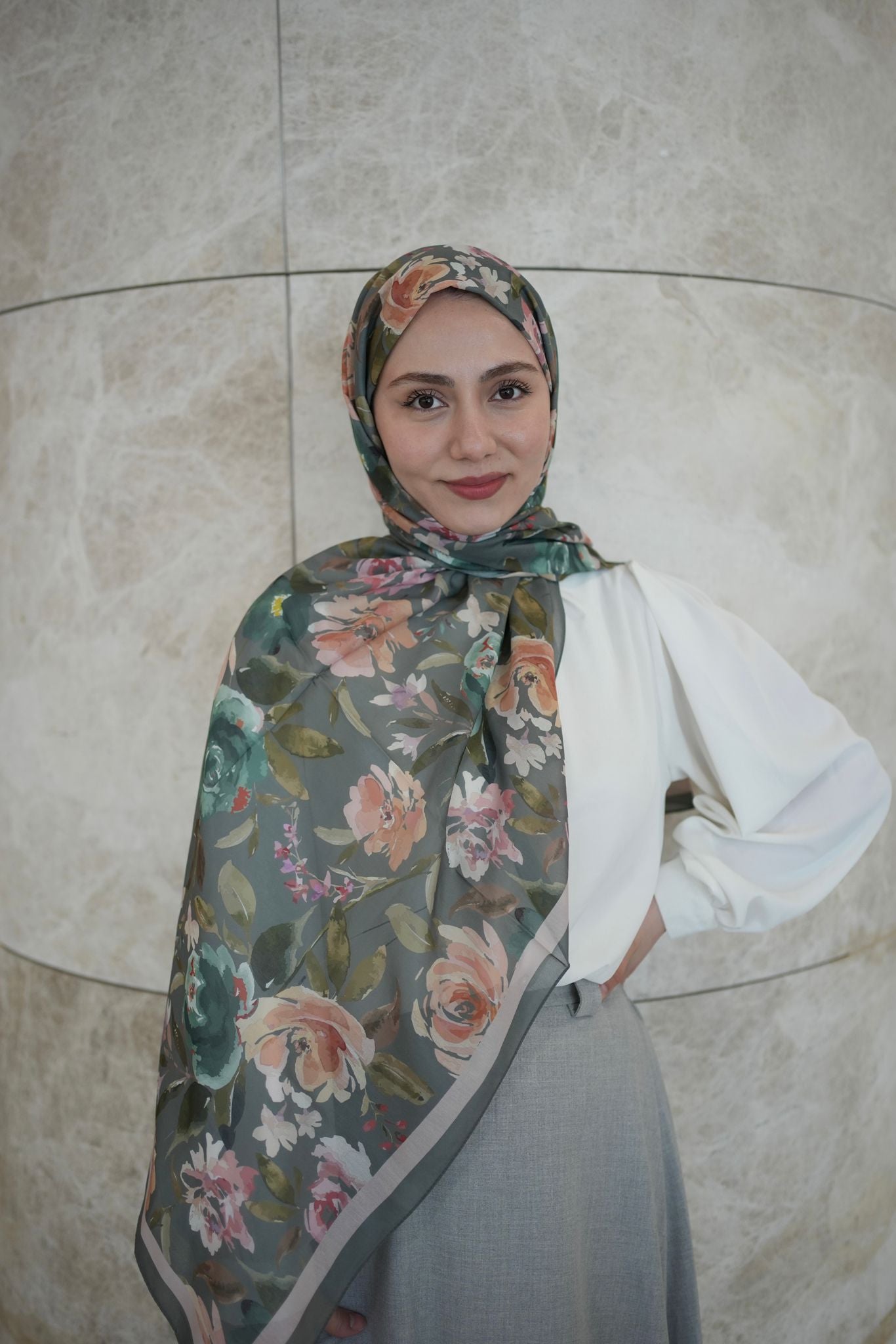 Florya Hijab - Green