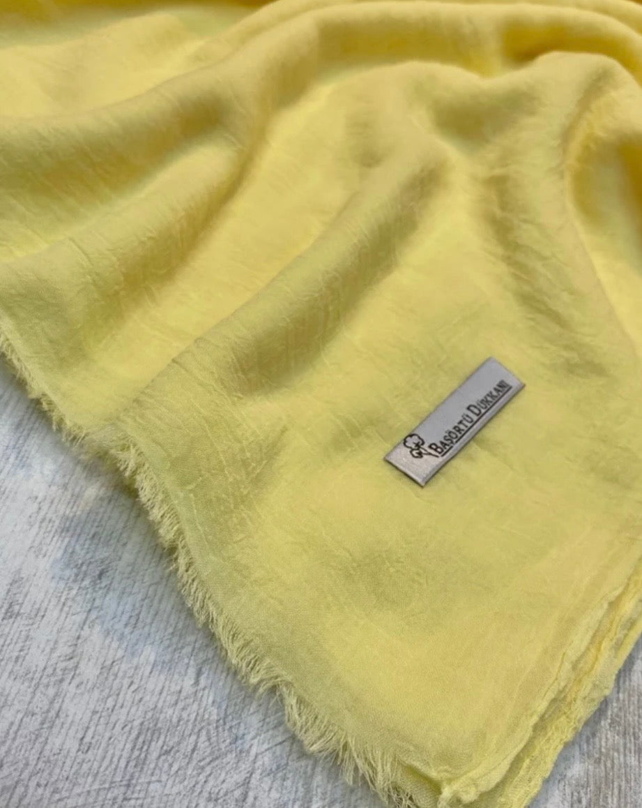 Relax Hijab - Soft Yellow