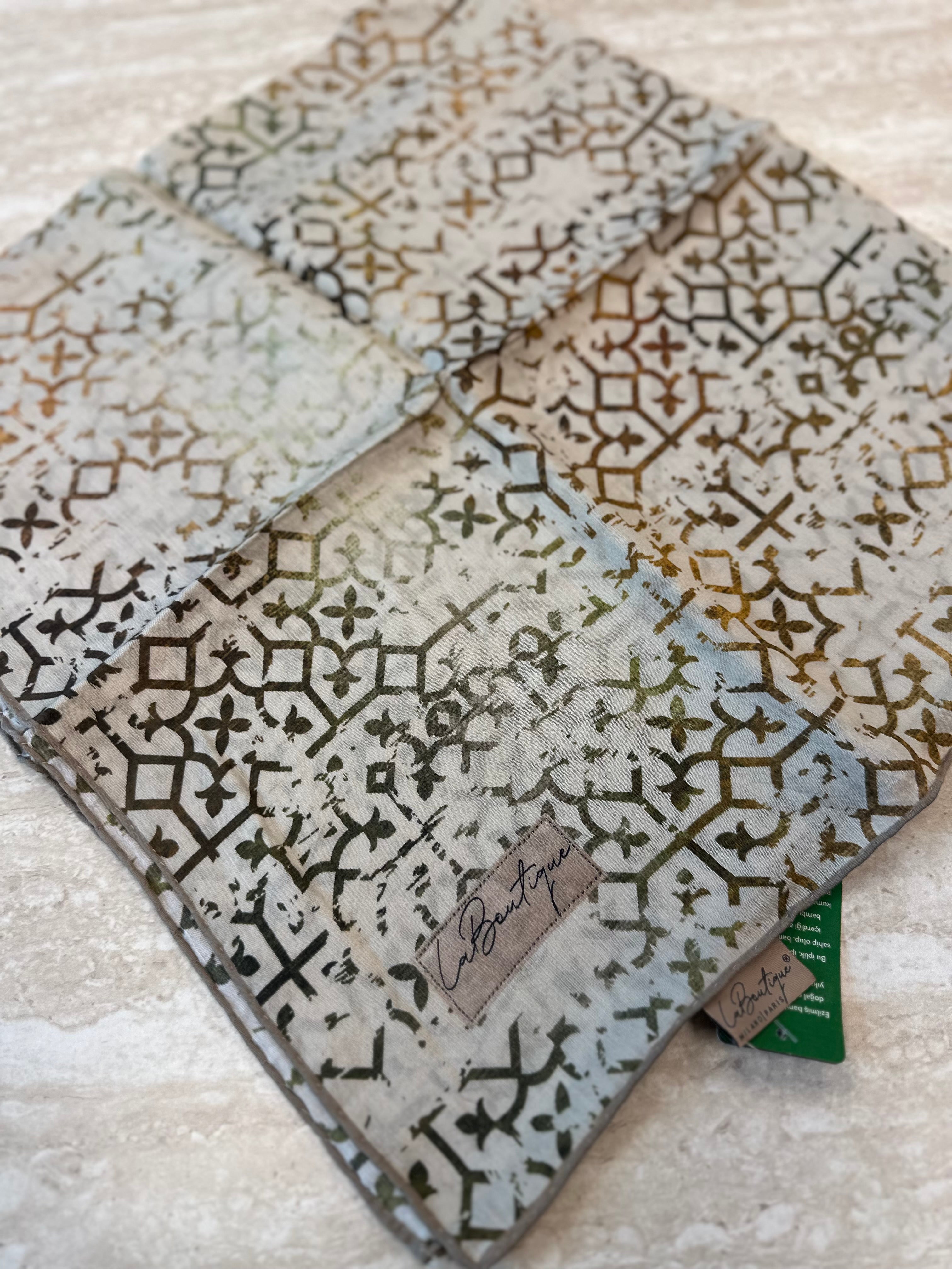 La Boutique Square Scarf - 24