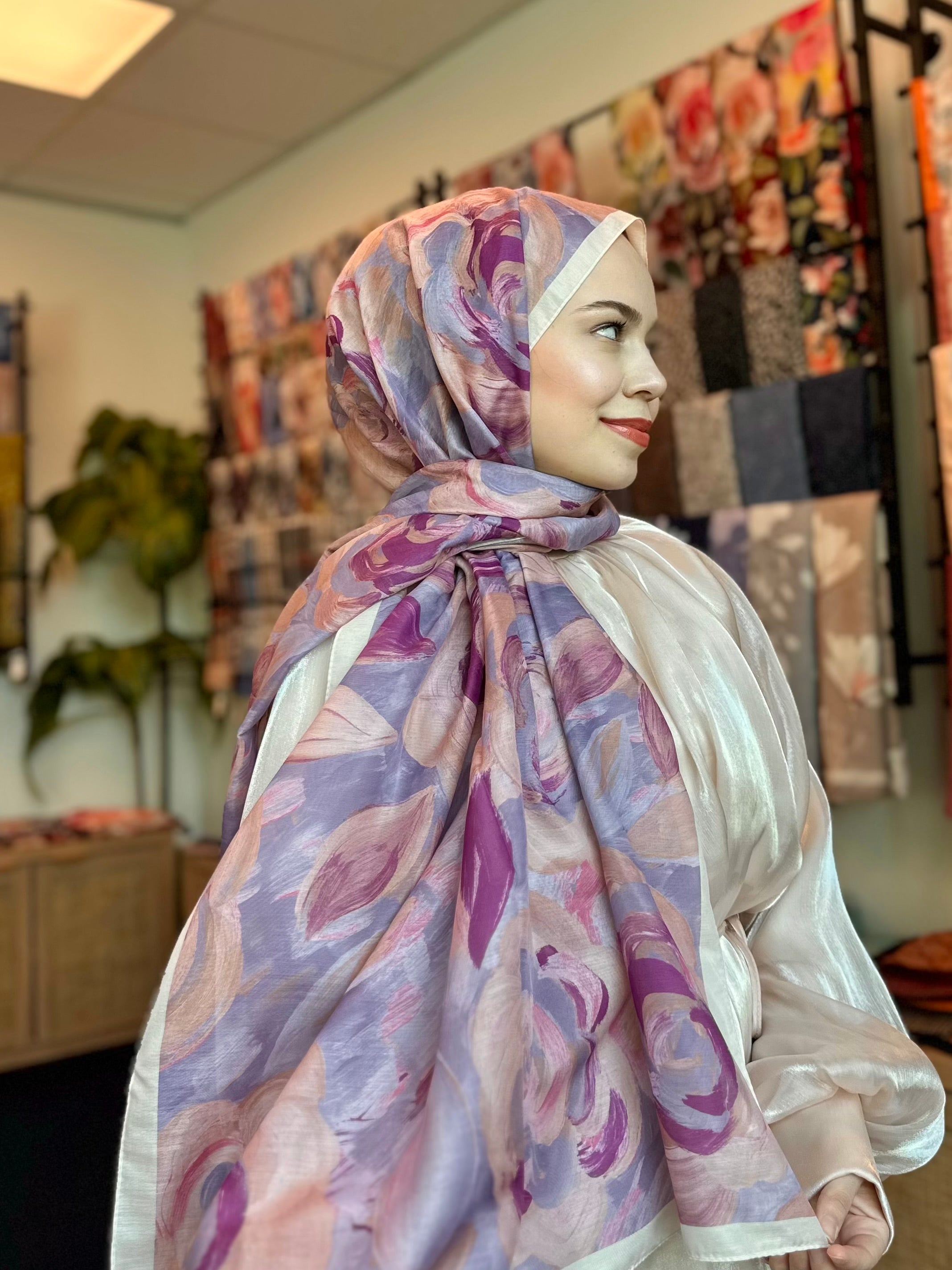 Rosara Hijab - Powder Lilac
