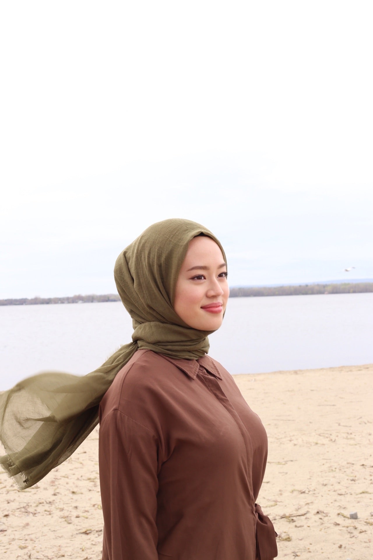 Relax Hijab - Khaki