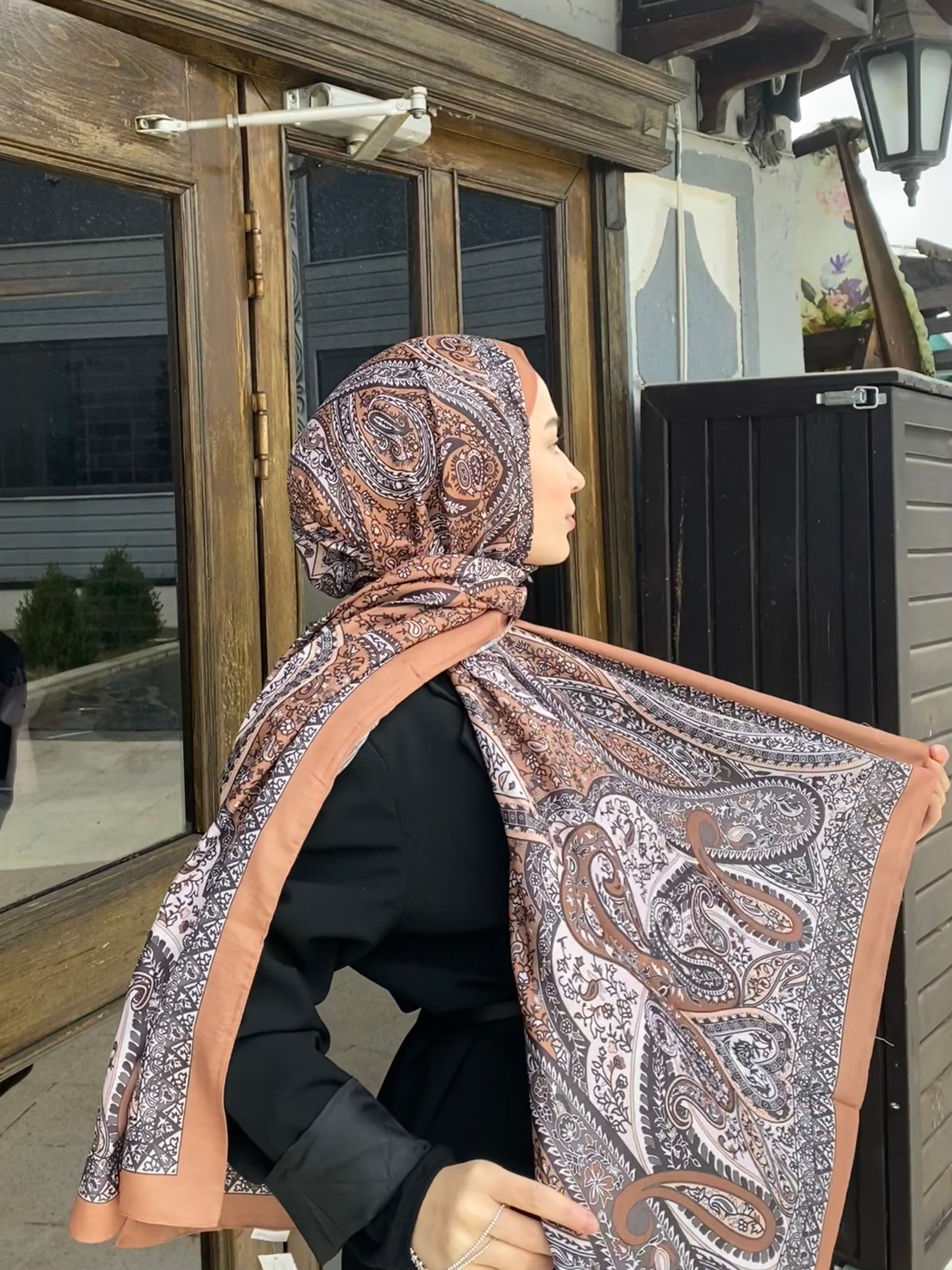 Firuze 2 Hijab - Caramel