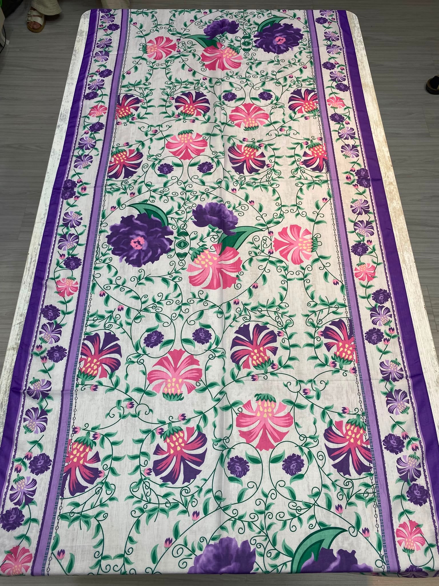 Palace Flower Hijab - Lilac