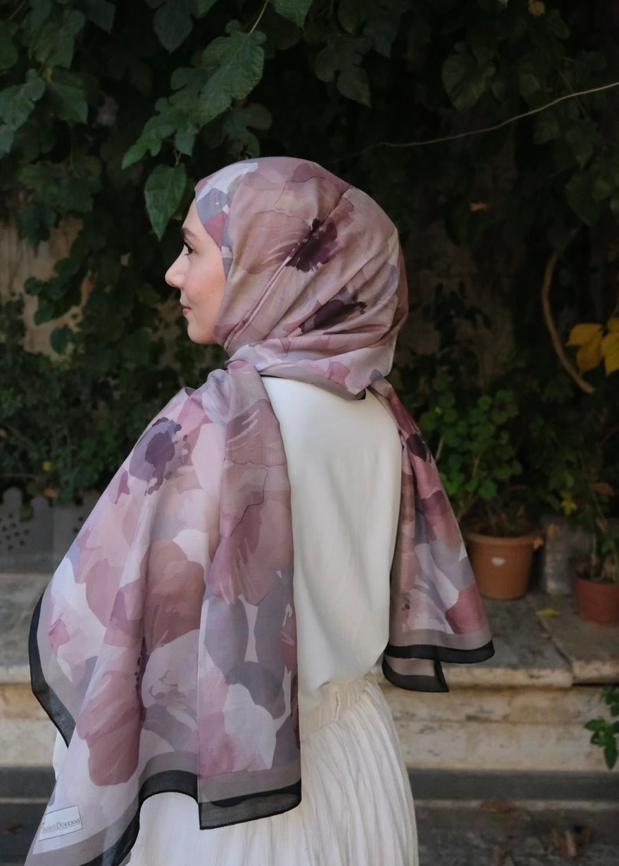 Maribel Hijab - Vintage Rose