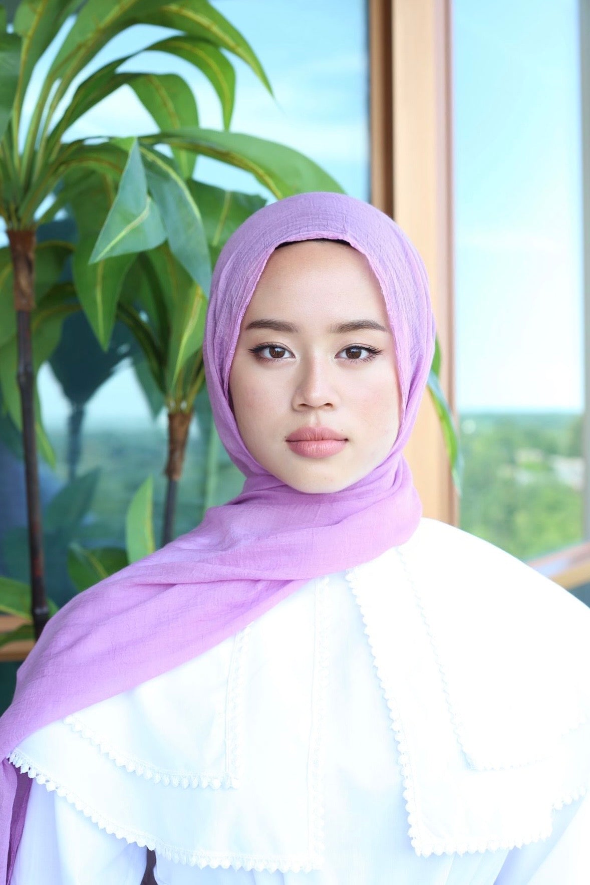 Relax Hijab - Pink Orchid