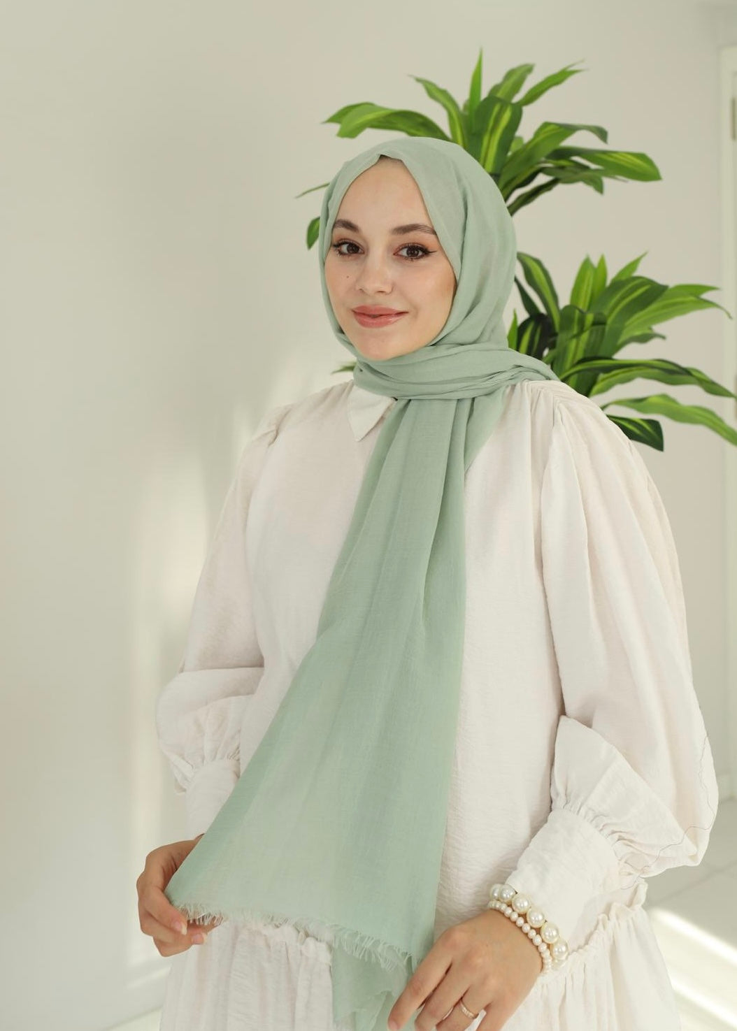Relax Hijab - Nile Green