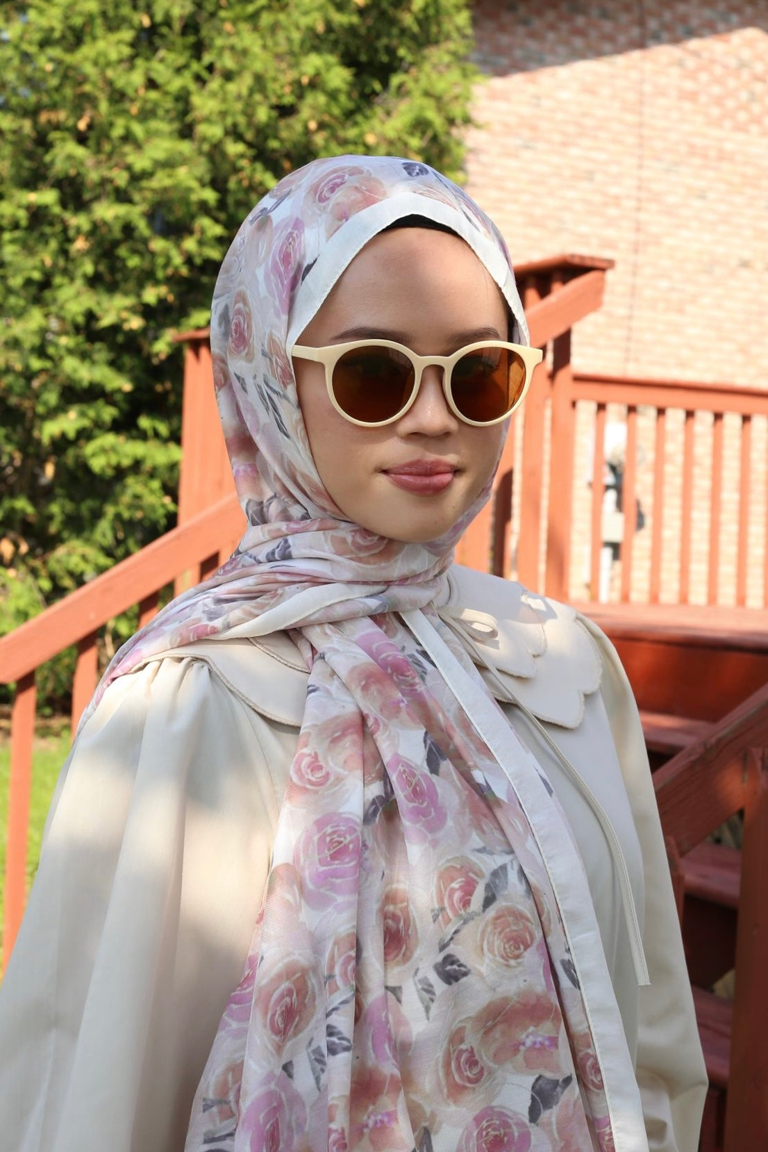 Rose Hijab - Pearl Pink