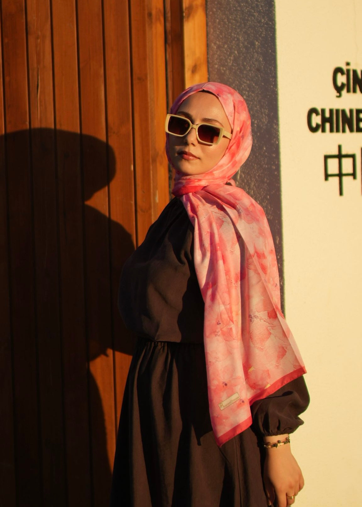 Delora Hijab - Cyclamen