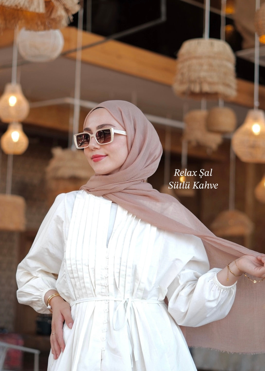 Relax Hijab - Milky Coffee