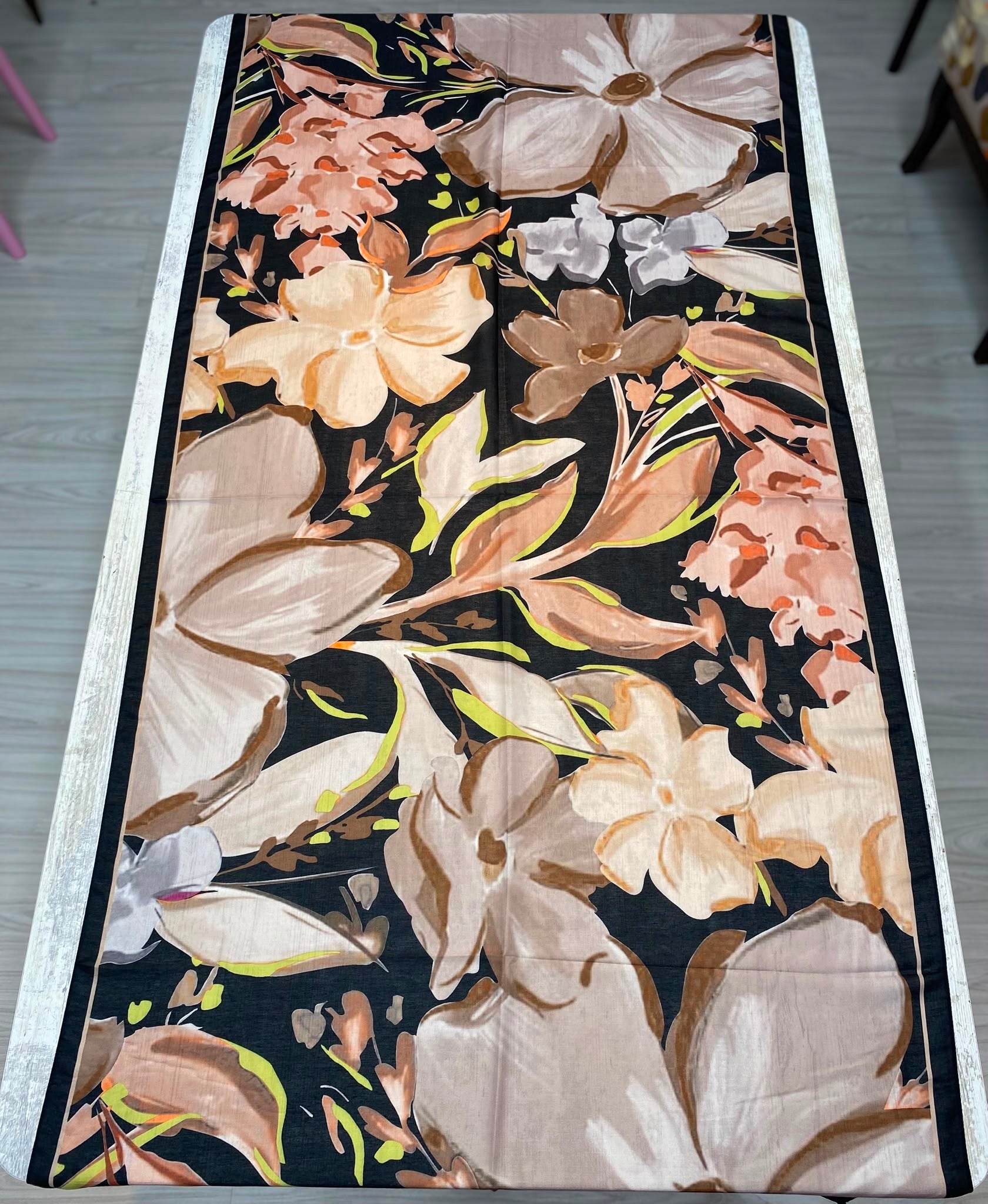 Lily Hijab - Black & Taupe
